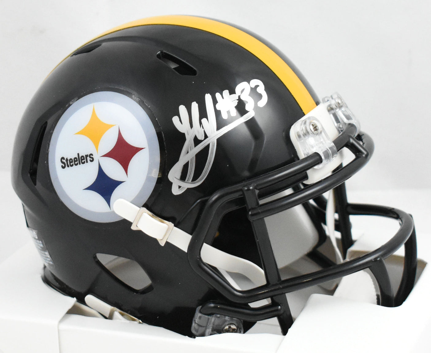 Jack Sawyer Signed Pittsburgh Steelers Speed Mini Helmet - Beckett W Hologram