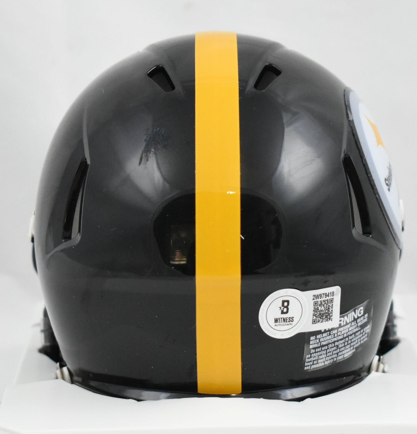 Jack Sawyer Signed Pittsburgh Steelers Speed Mini Helmet - Beckett W Hologram