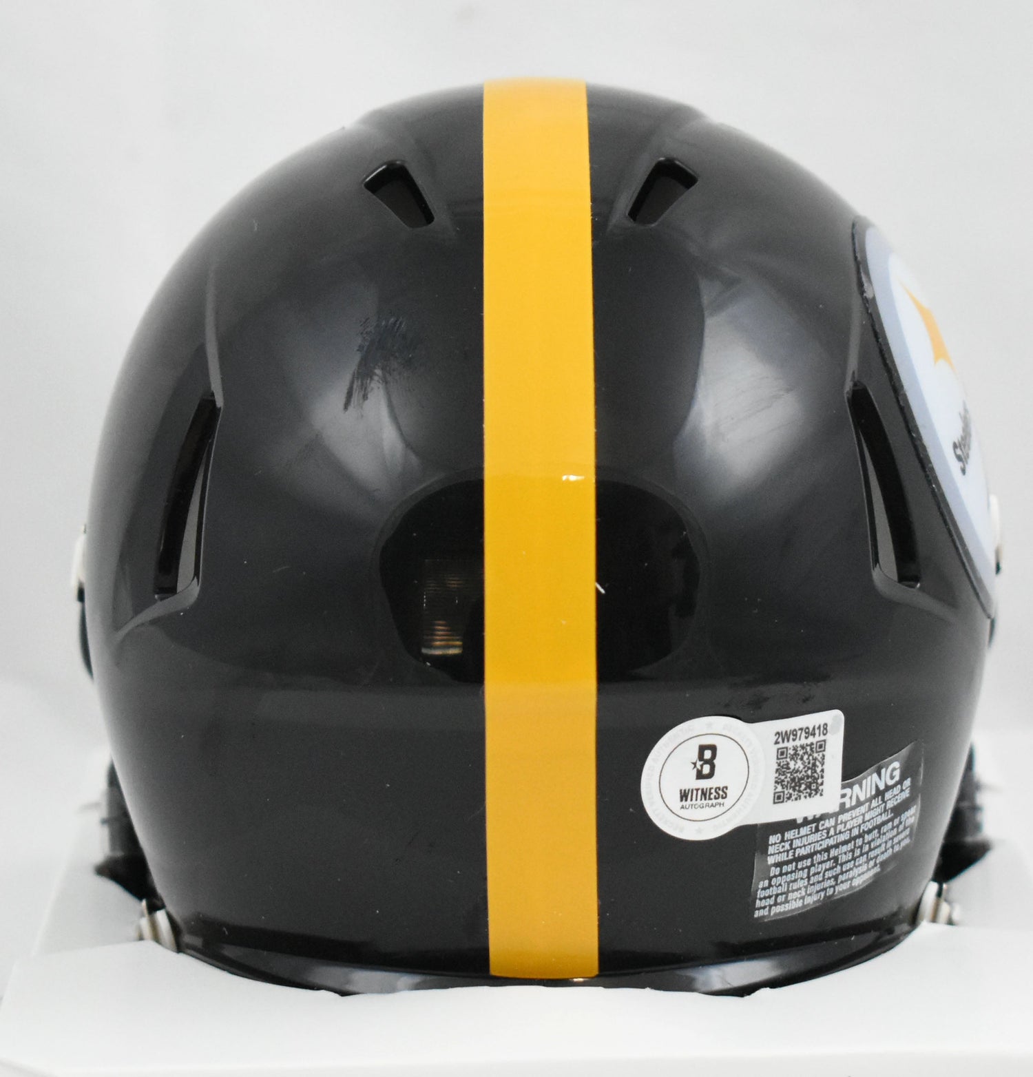 Jack Sawyer Signed Pittsburgh Steelers Speed Mini Helmet - Beckett W Hologram