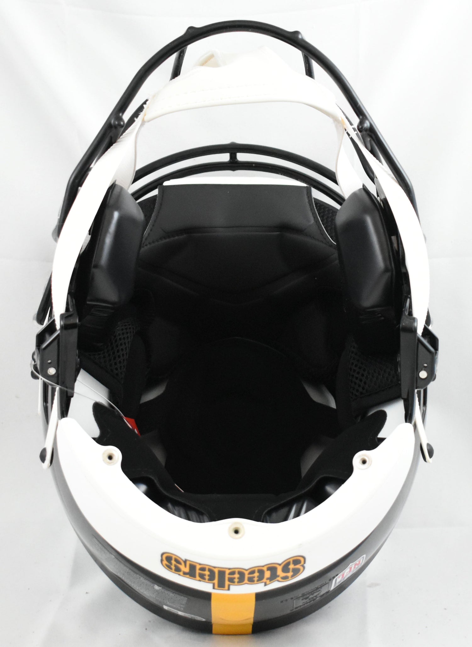 Jack Sawyer Autographed Steelers F/S Speed Flex Helmet - Beckett W Holo *Silver