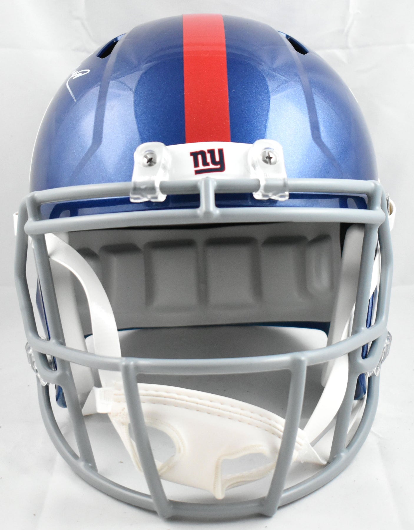 Abdul Carter Autographed New York Giants F/S Speed Helmet - Beckett W Hologram