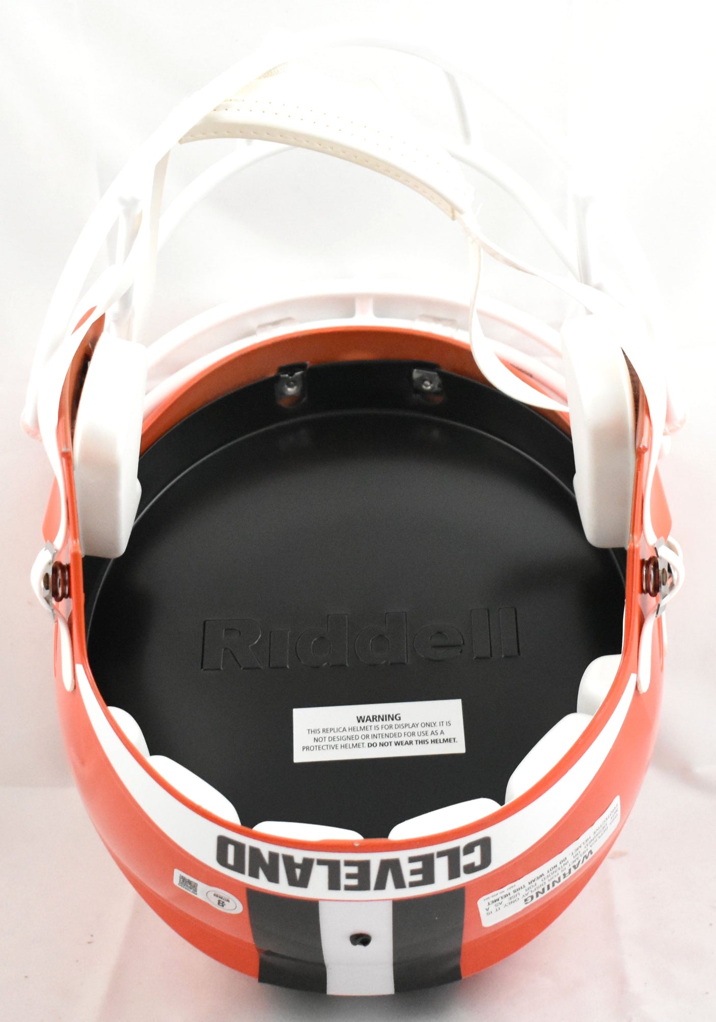 Quinshon Judkins Autographed Cleveland Browns F/S Speed Helmet - Beckett W Holo