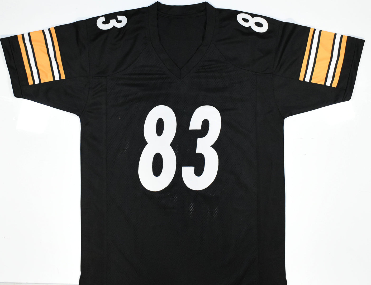 Heath Miller Autographed Black Pro Style Jersey - Prova *Black