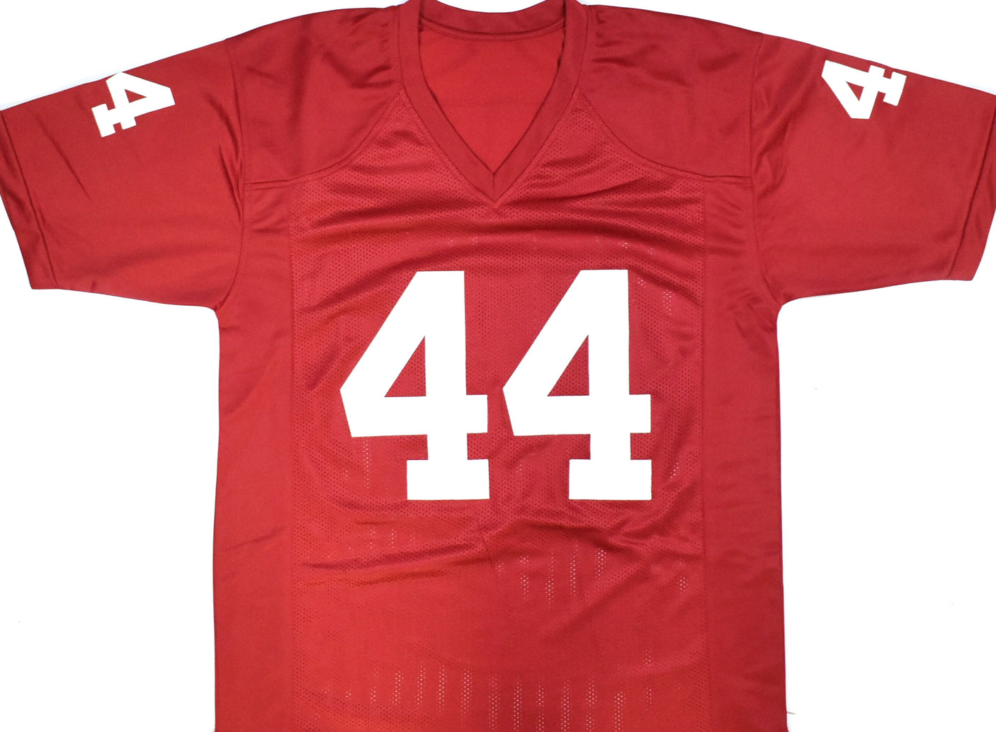 Brian Bosworth Autographed Crimson College Style Jersey - Beckett W Hologram