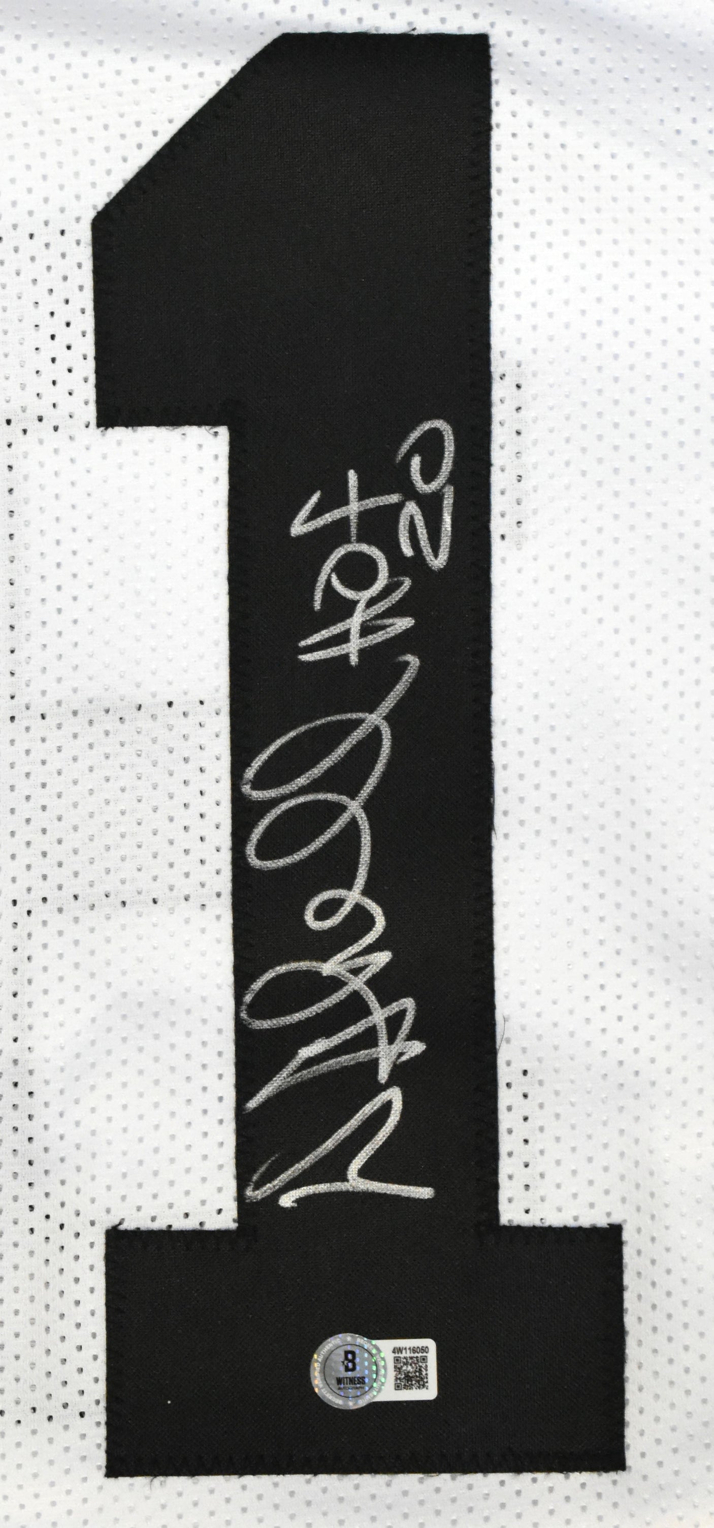 Donnie Shell Autographed White Pro Style Jersey HOF - Beckett W Hologram *Silver