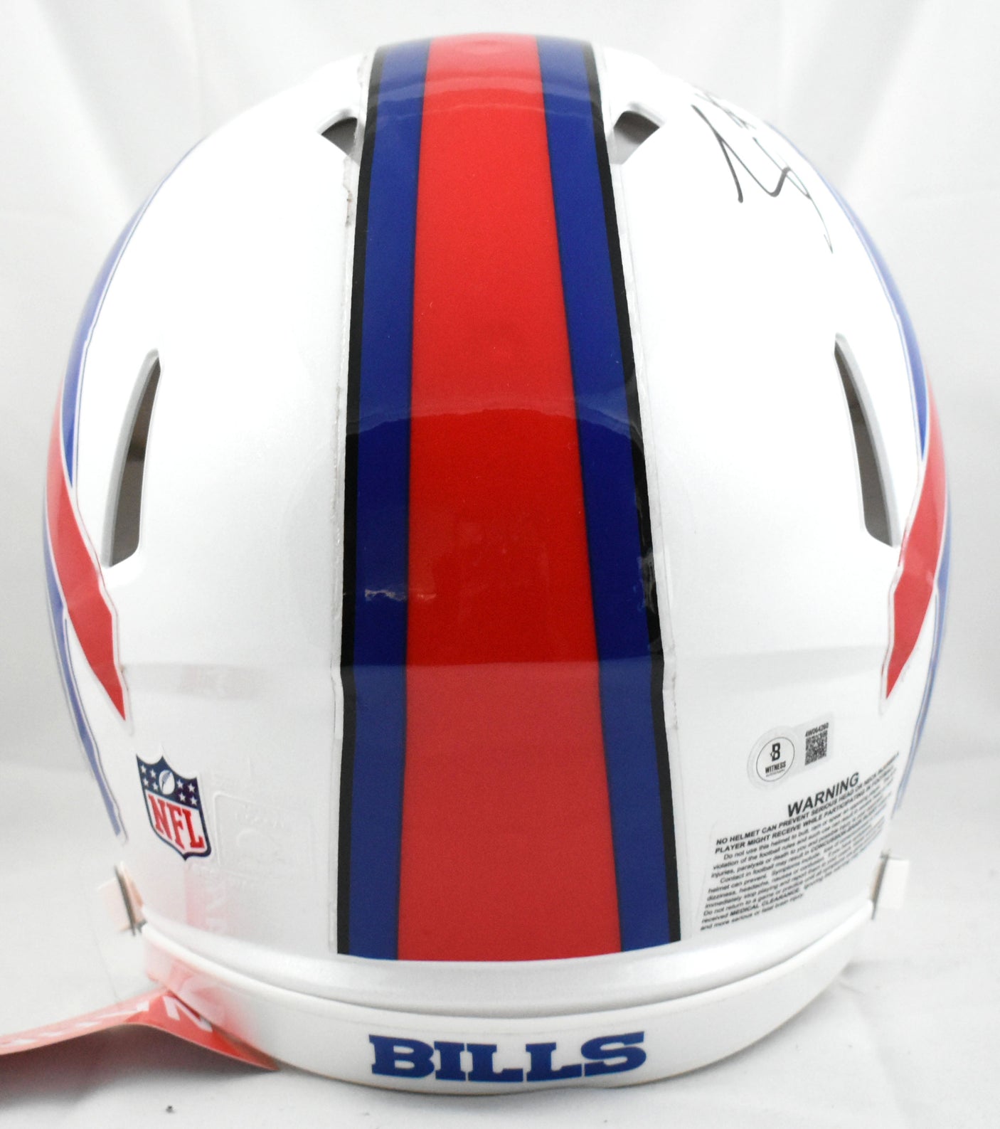 James Cook Autographed Bufalo Bills F/S Speed Authentic Helmet- Beckett W Holo