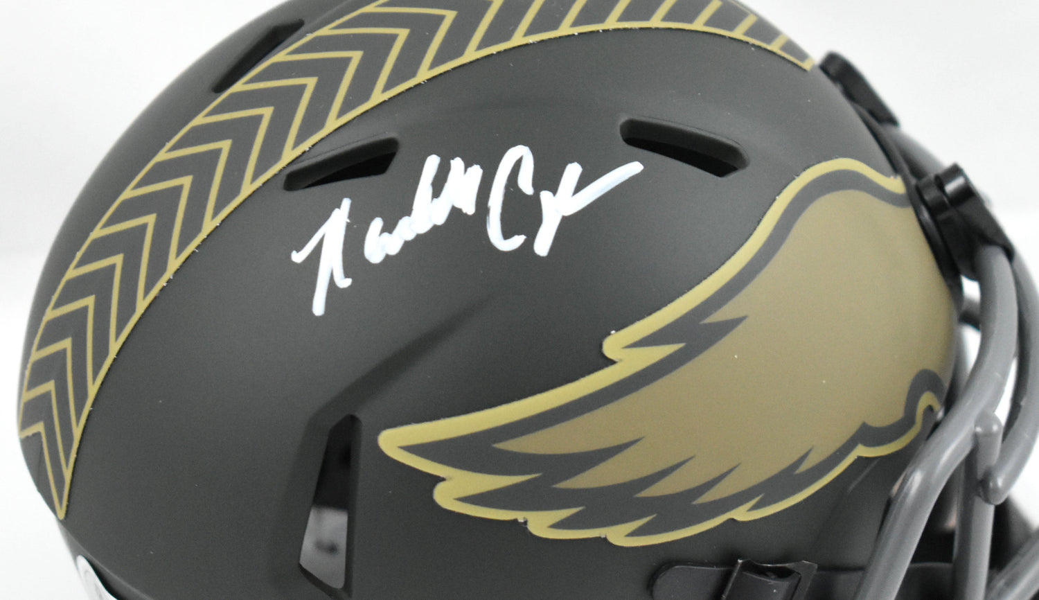 Randall Cunningham Signed Eagles Salute 2025 Speed Mini Helmet - Beckett W Holo