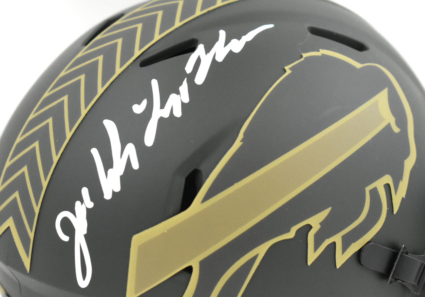 Joe DeLamielleure Autographed Buffalo Bills Salute 2025 Speed Mini Helmet -Prova