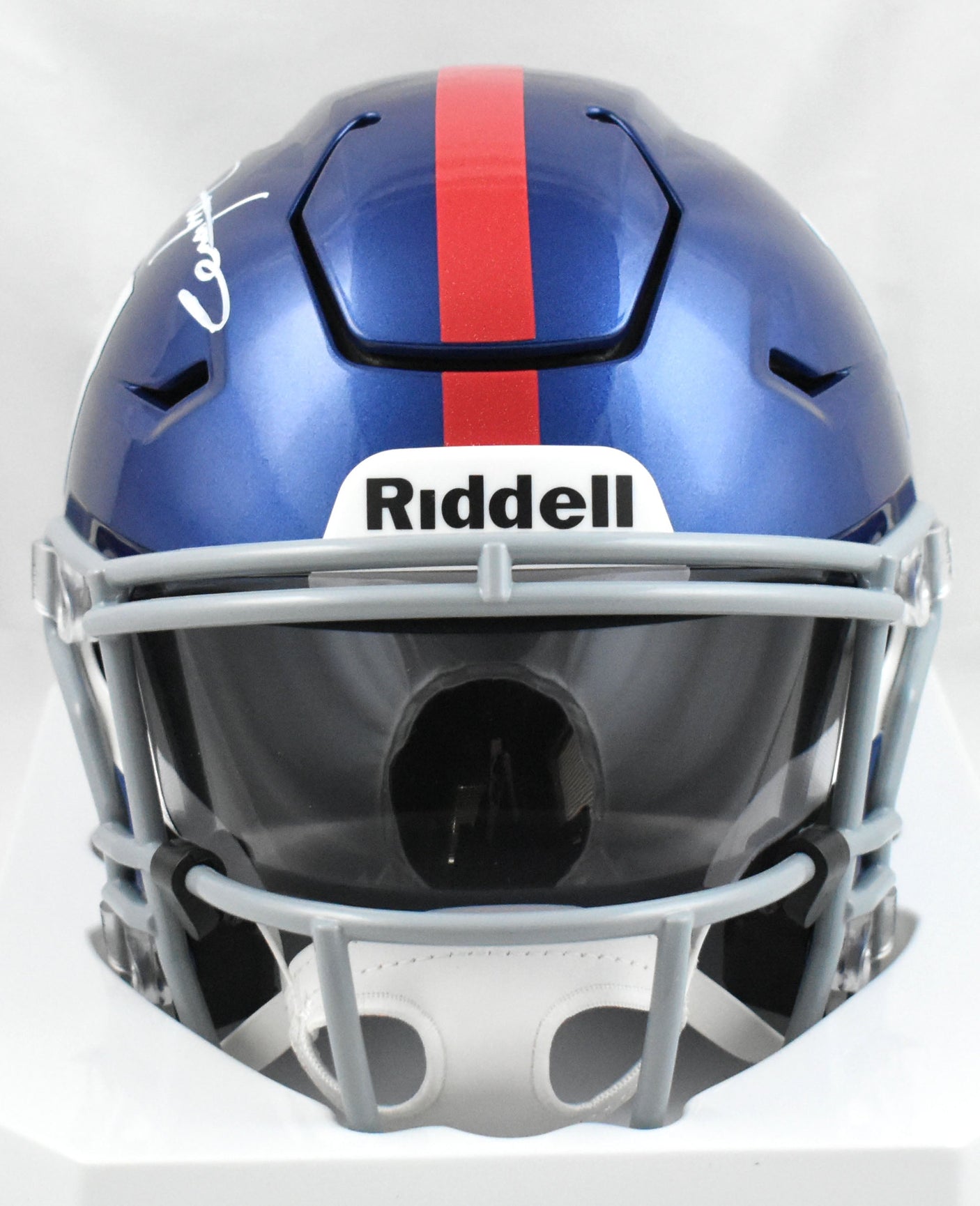 Lawrence Taylor Signed New York Giants Mid-Size SpeedFlex Helmet- Beckett W Holo