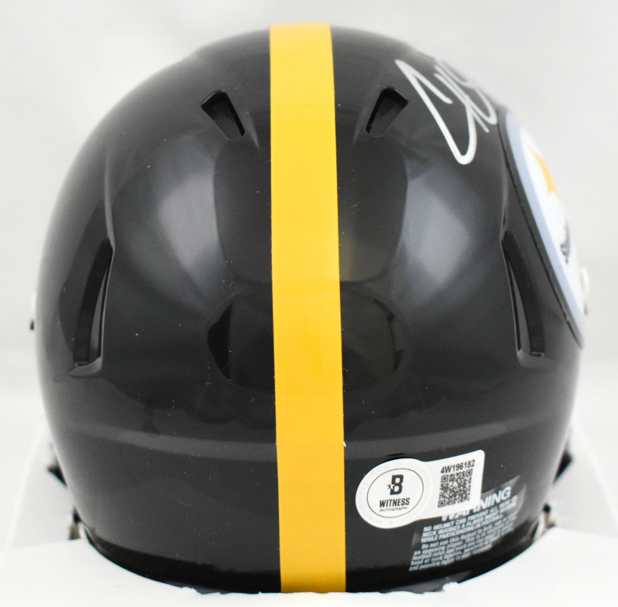 Cameron Heyward Autographed Pittsburgh Steelers Speed Mini Helmet Beckett W Holo