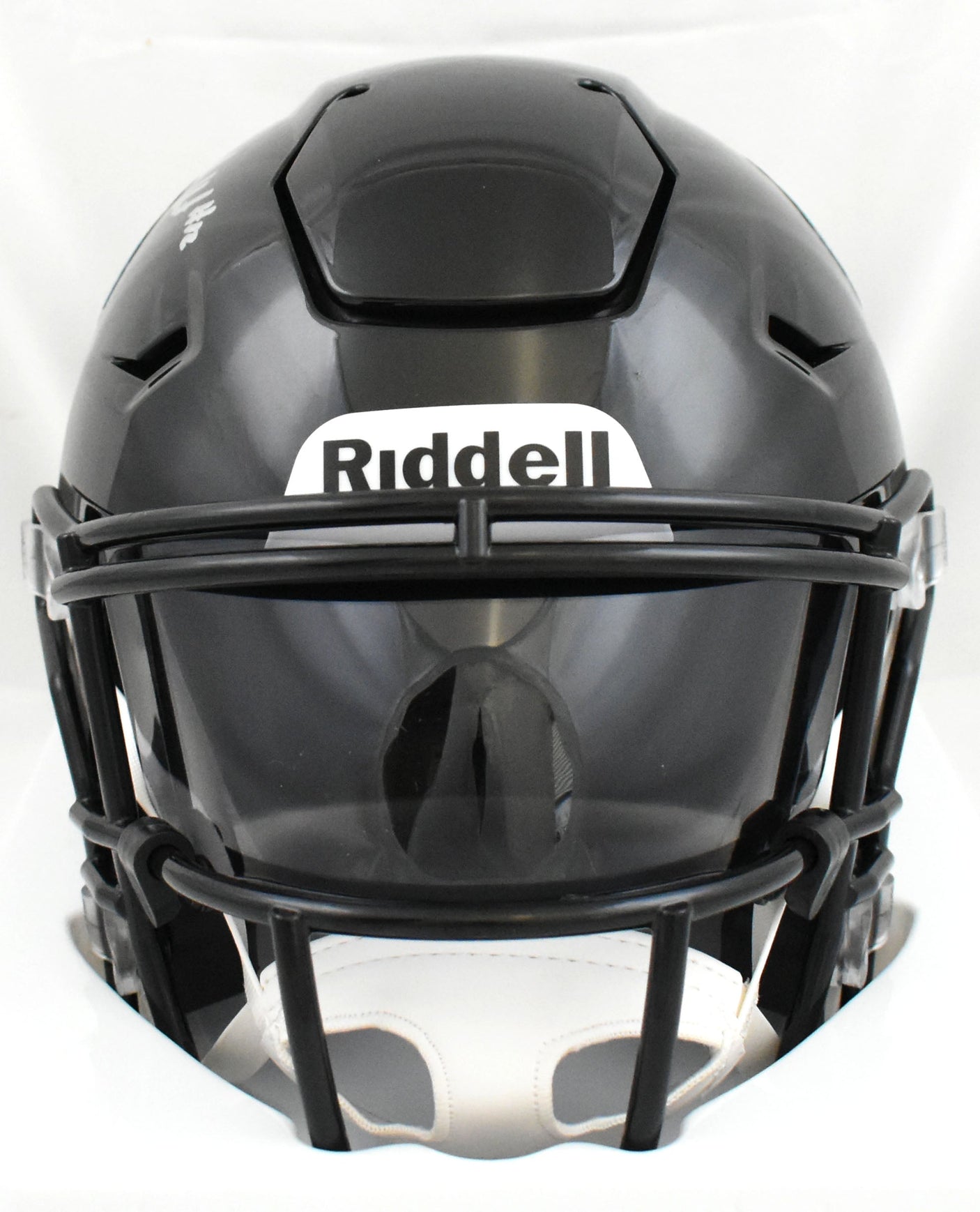 Travis Hunter Autographed Jaguars Mid-Size SpeedFlex Helmet - Beckett W Hologram