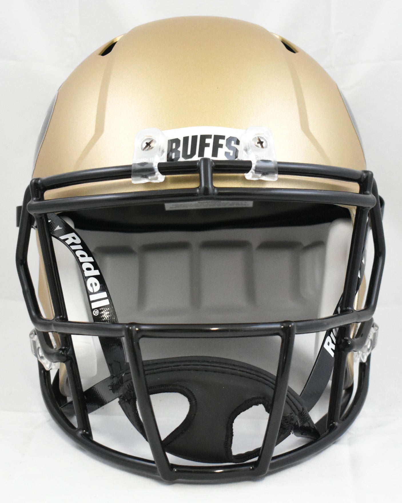 Travis Hunter Autographed Colorado Buffaloes F/S Speed Helmet- Beckett W Holo