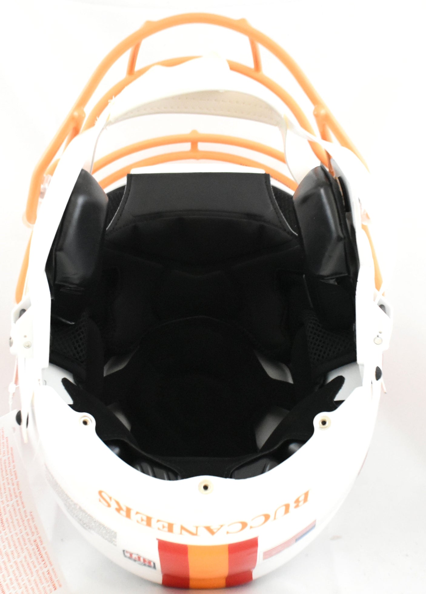 Mike Alstott Autographed Buccaneers F/S 76-96 SpeedFlex Helmet - Beckett W Holo