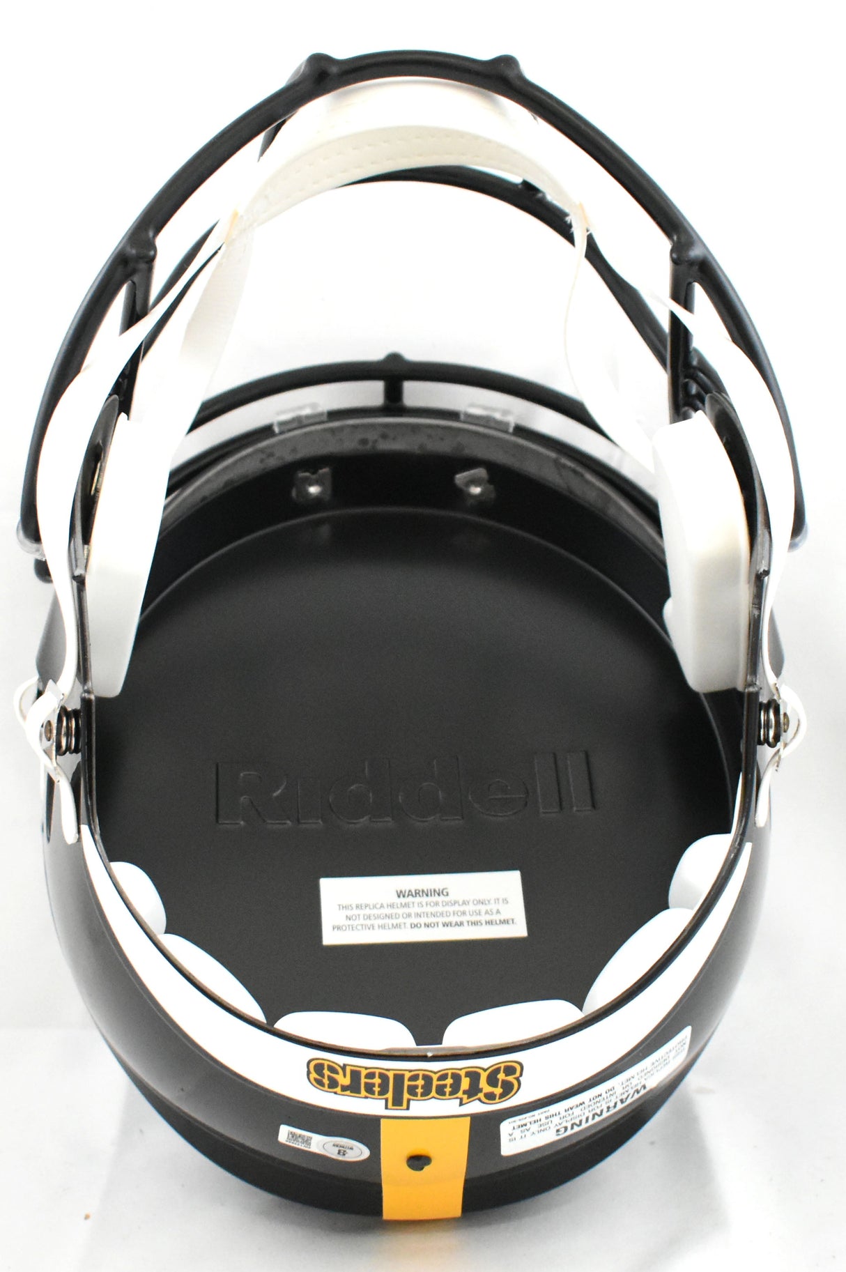 Rod Woodson Autographed Pittsburgh Steelers F/S Speed Helmet - Beckett W Holo