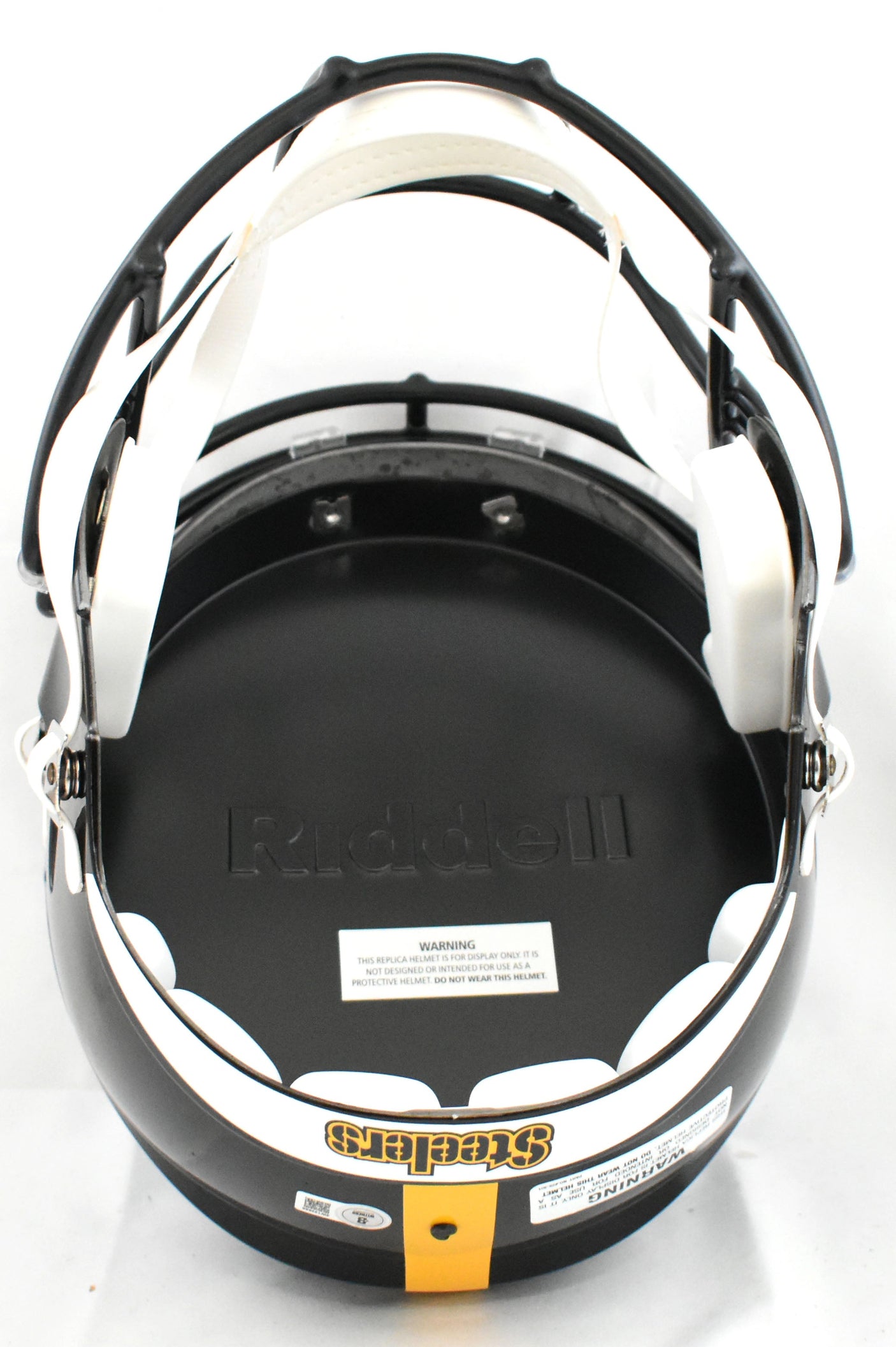 Rod Woodson Autographed Pittsburgh Steelers F/S Speed Helmet - Beckett W Holo