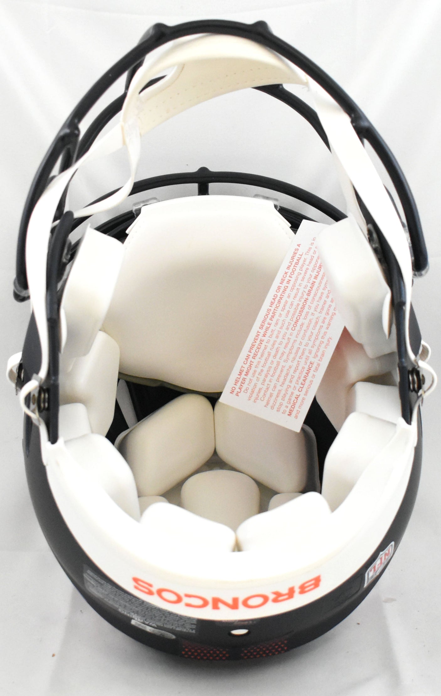 Terrell Davis Signed Denver Broncos F/S Speed Authentic Helmet - Beckett W Holo