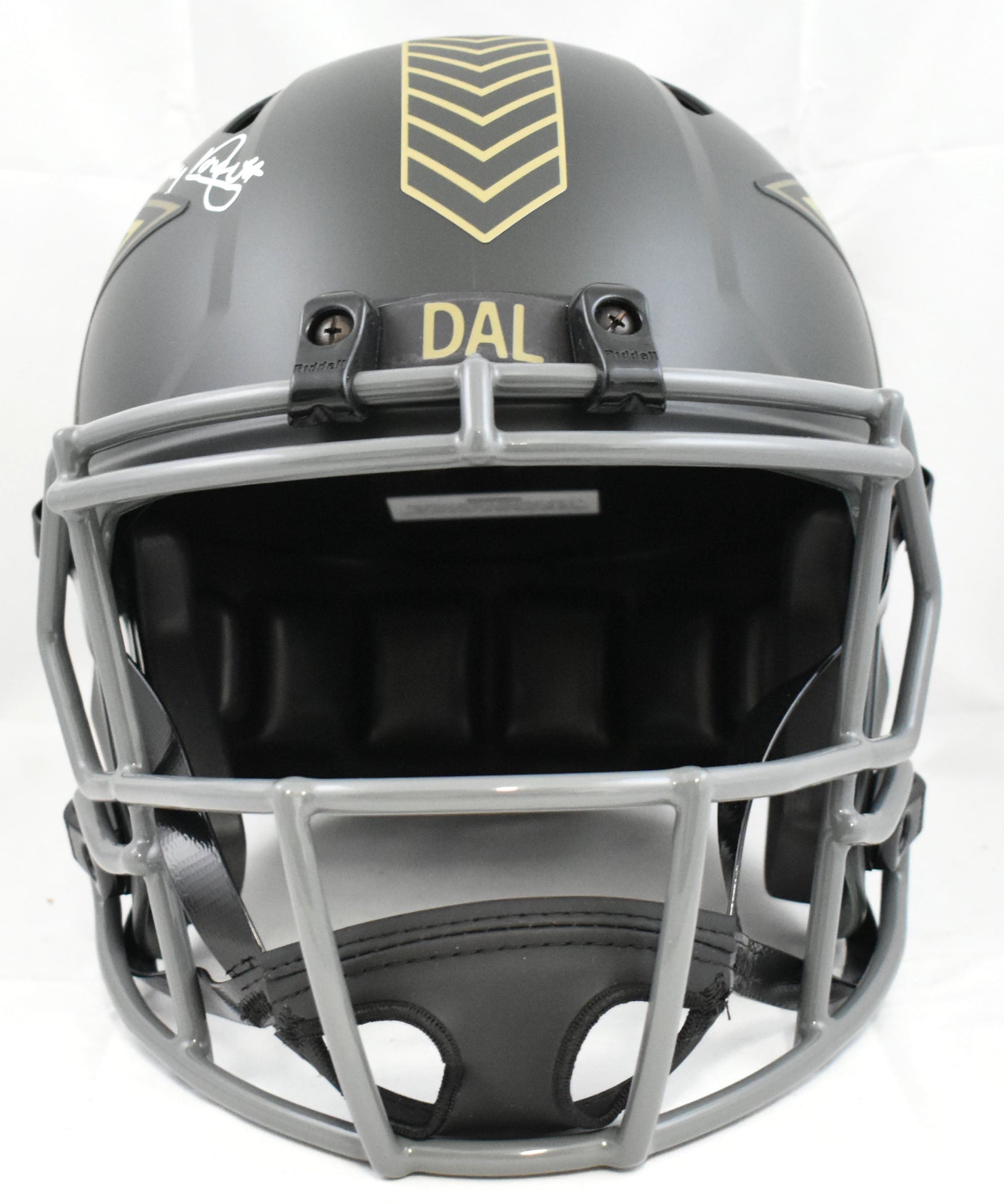 Tony Dorsett Signed Cowboys F/S Salute 2025 Speed Helmet- Beckett W Holo