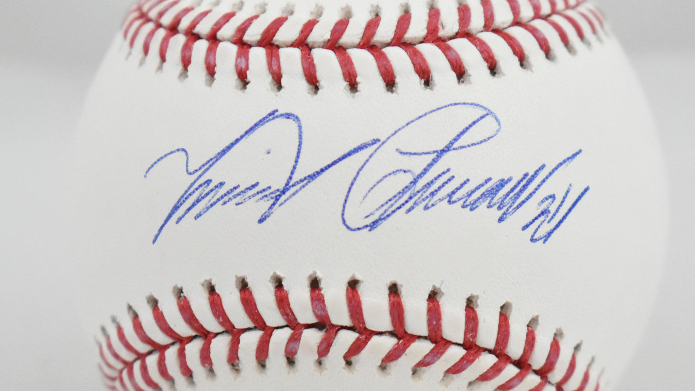 Miguel Cabrera Autographed Rawlings OML Baseball - Beckett W Hologram *Blue