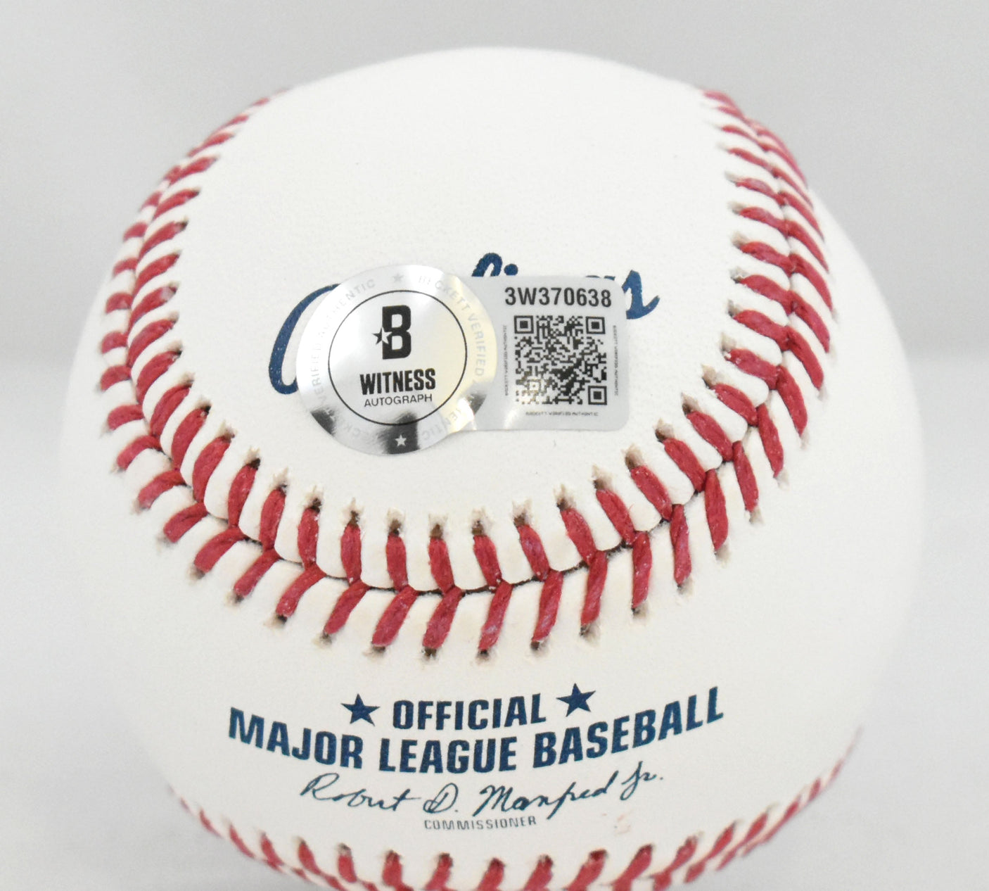 Miguel Cabrera Signed Rawlings OML Baseball Triple Crown 2012 - Beckett W Holo