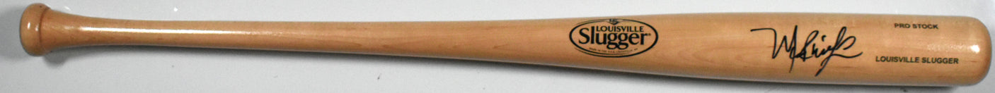 Manny Ramirez Signed Blonde Louisville Slugger Pro Baseball Bat - Beckett W Holo