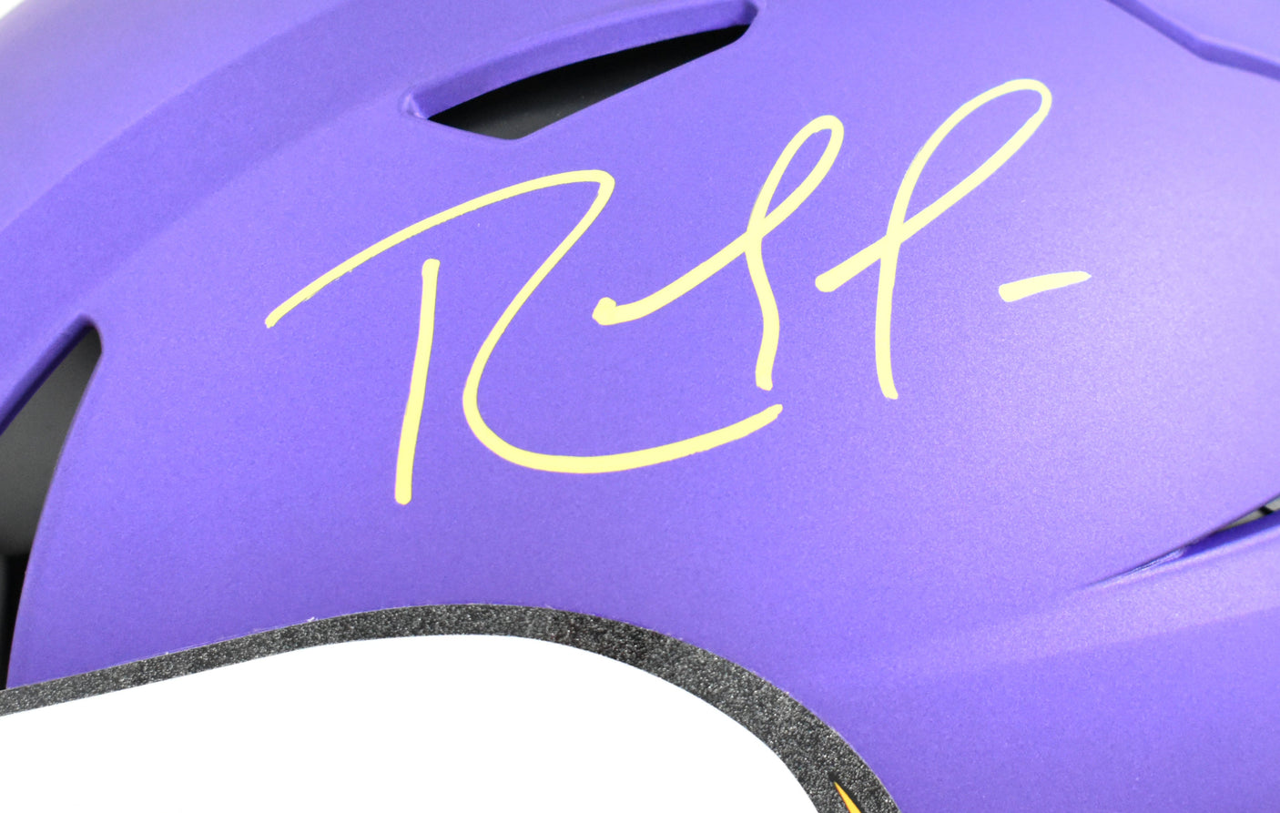 Randy Moss Autographed Minnesota Vikings F/S SpeedFlex Helmet - Beckett W Holo