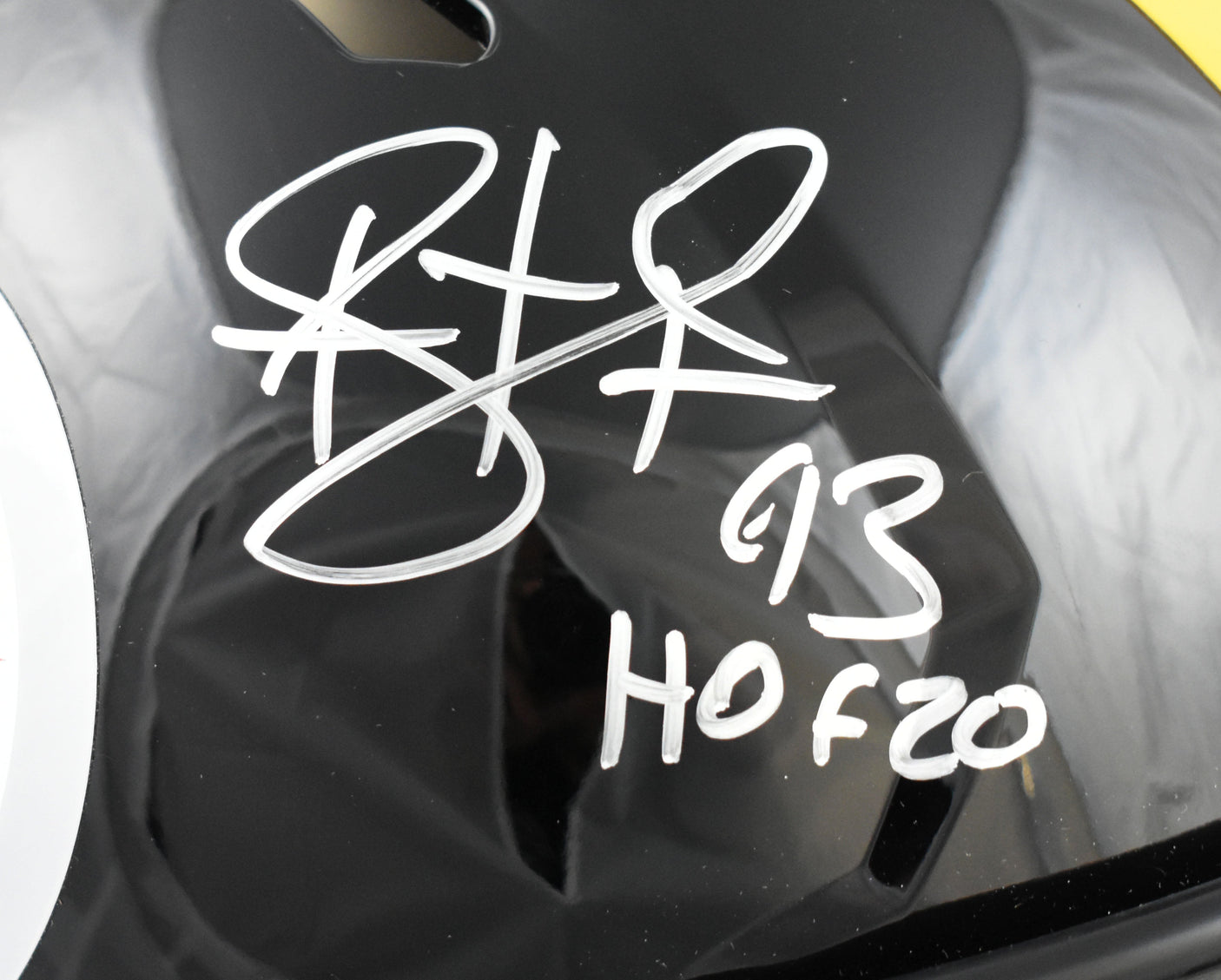 Troy Polamalu Signed Steelers F/S Speed Authentic Helmet HOF - Beckett W Holo