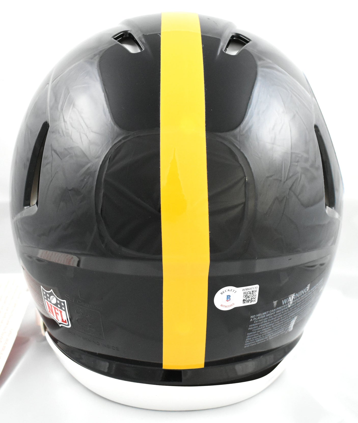 Troy Polamalu Signed Steelers F/S Speed Authentic Helmet HOF - Beckett W Holo