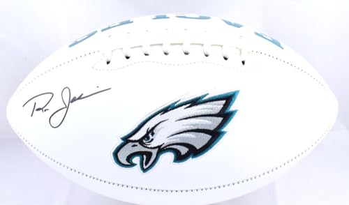 Ron Jaworski Autographed Philadelphia Eagles Logo Football- Beckett W Hologram