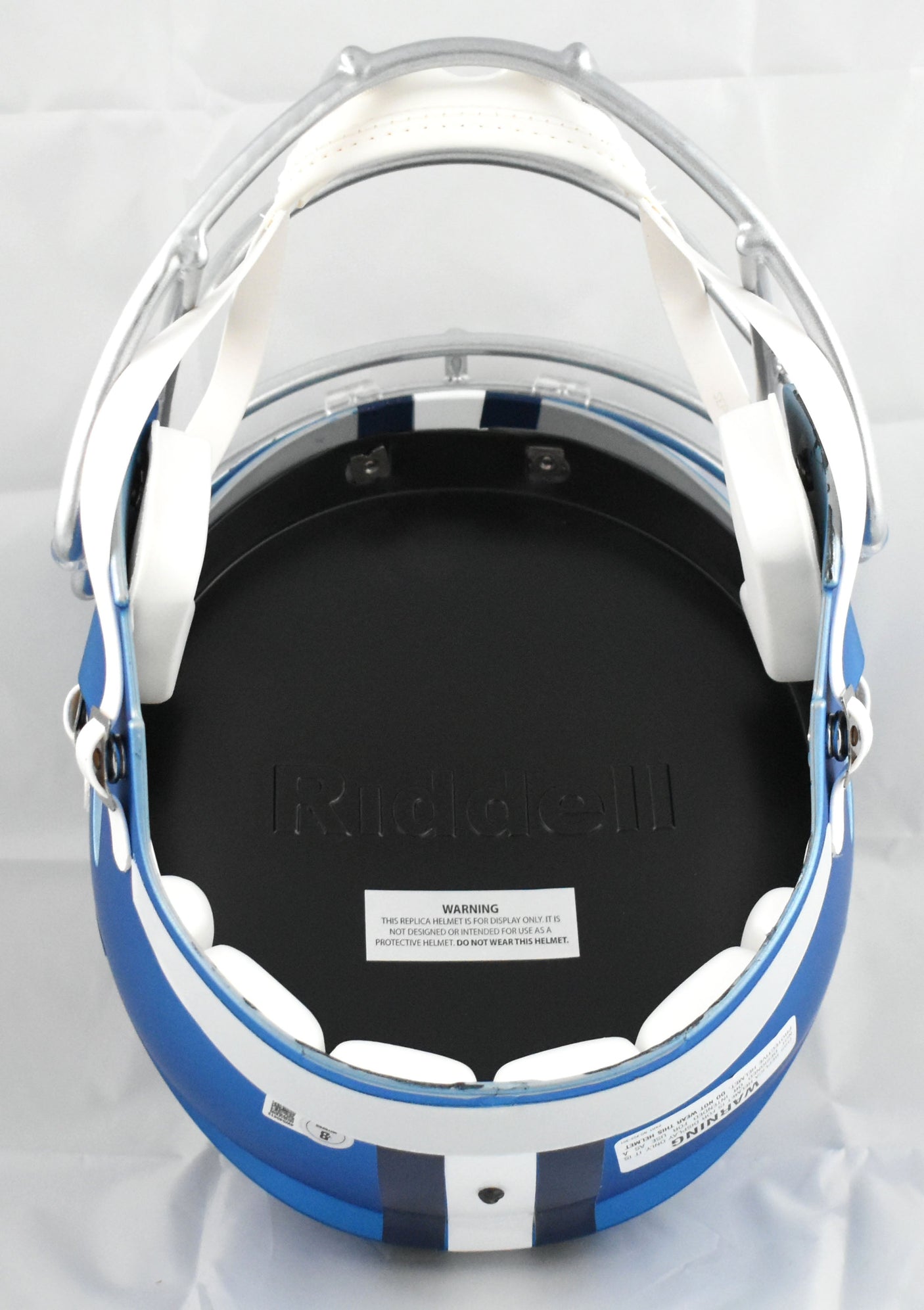 Roger Staubach Autographed Dallas Cowboys F/S Blaze Speed Helmet -Beckett W Holo