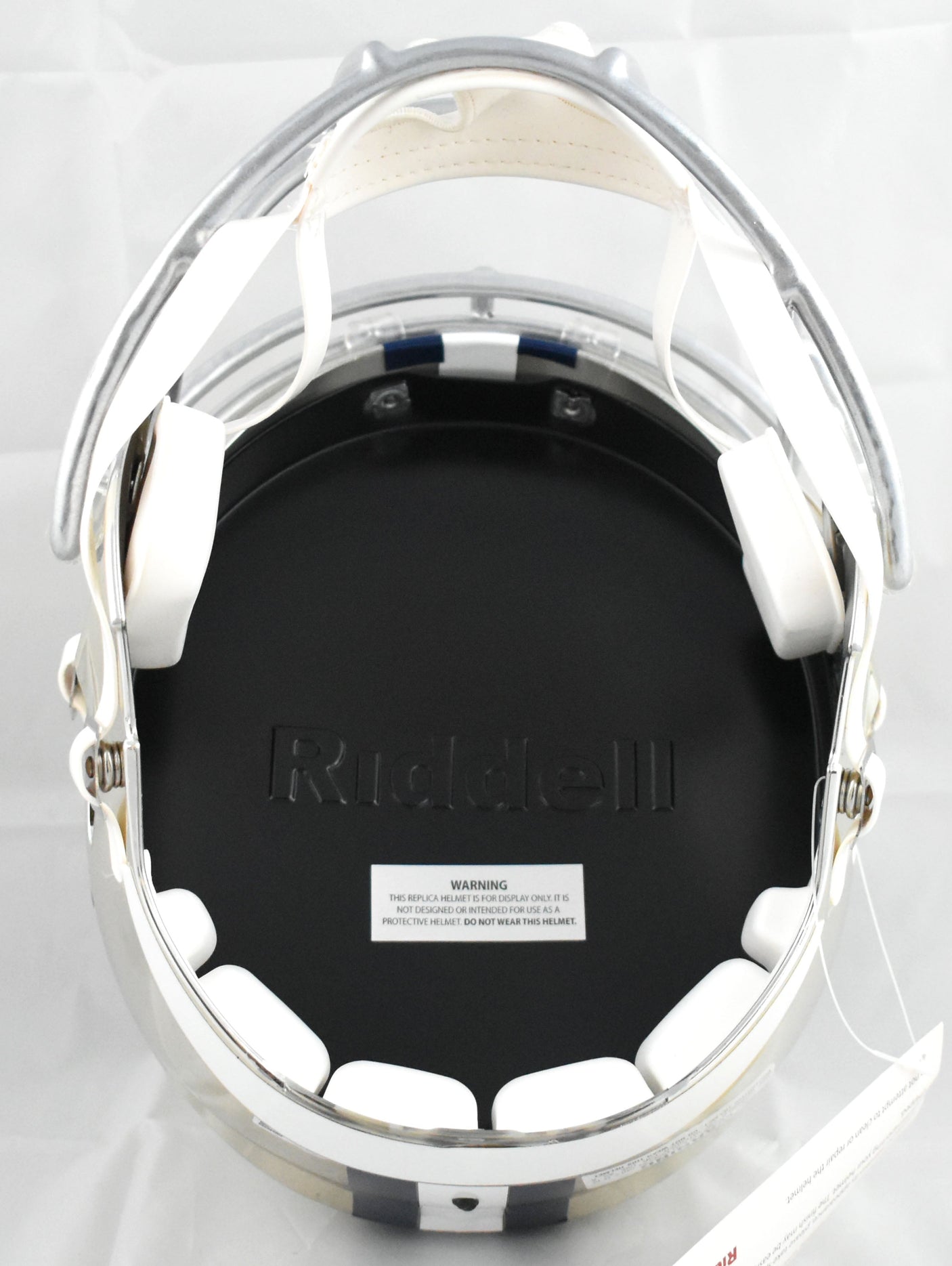 Roger Staubach Autographed Dallas Cowboys F/S Chrome Speed Helmet Beckett W Holo