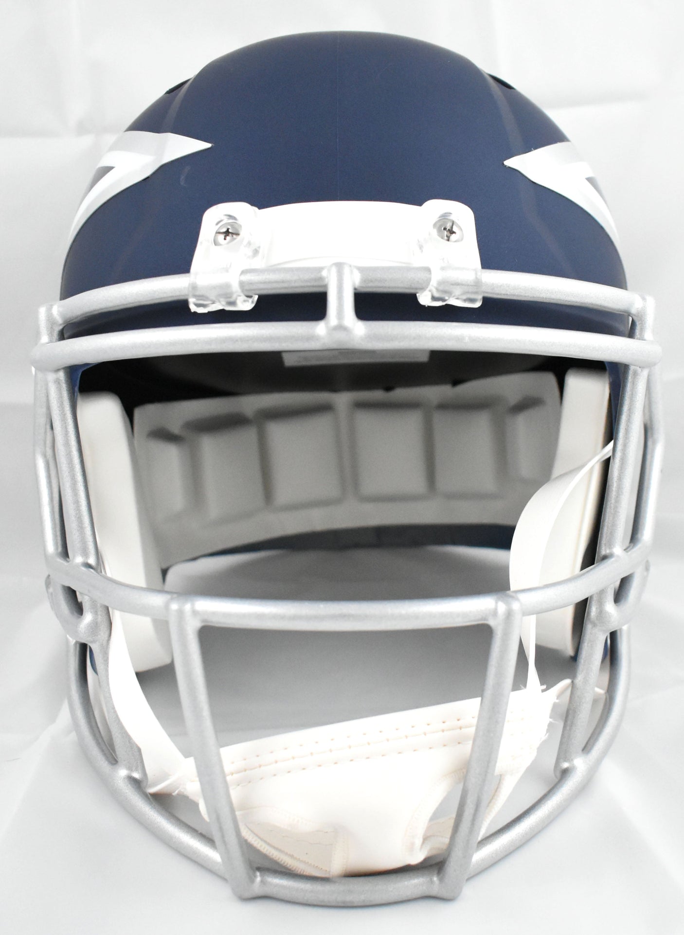 Roger Staubach Signed Cowboys F/S Amp Speed Helmet - Beckett W Holo *Back