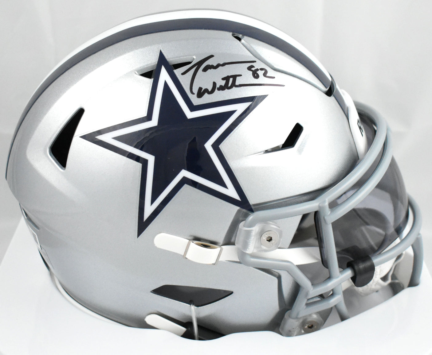 Jason Witten Autographed Cowboys Mid-Size SpeedFlex Helmet - Beckett W Hologram