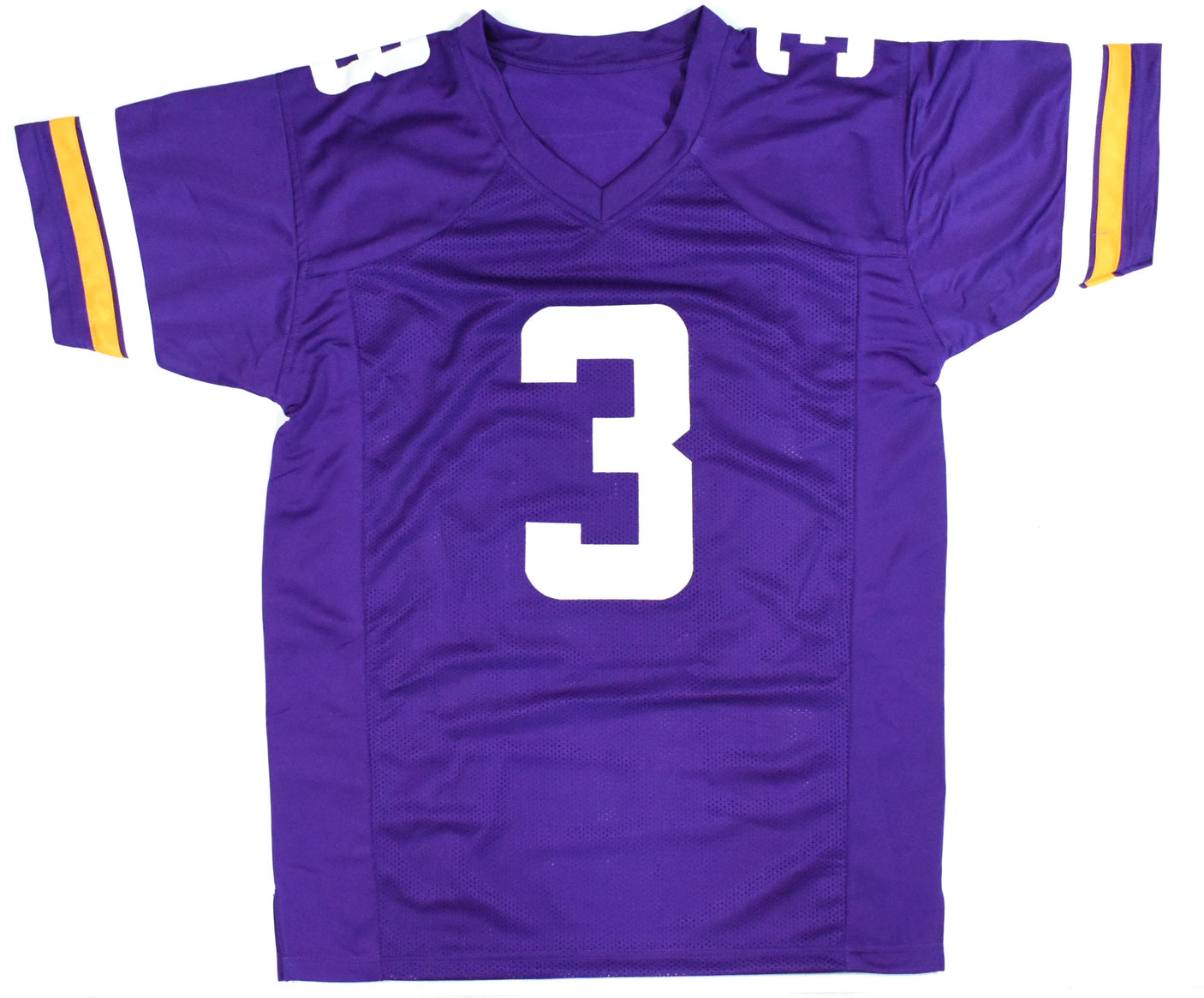 Jordan Addison Autographed Purple Pro Style Jersey - Beckett W Hologram *Black