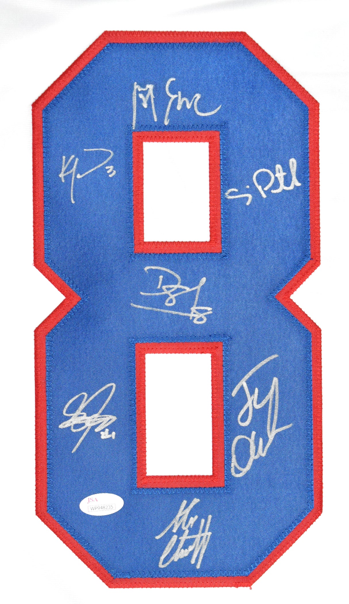 1980 Miracle on Ice Team USA Autographed White Pro Style Jersey 15 Sigs JSA W