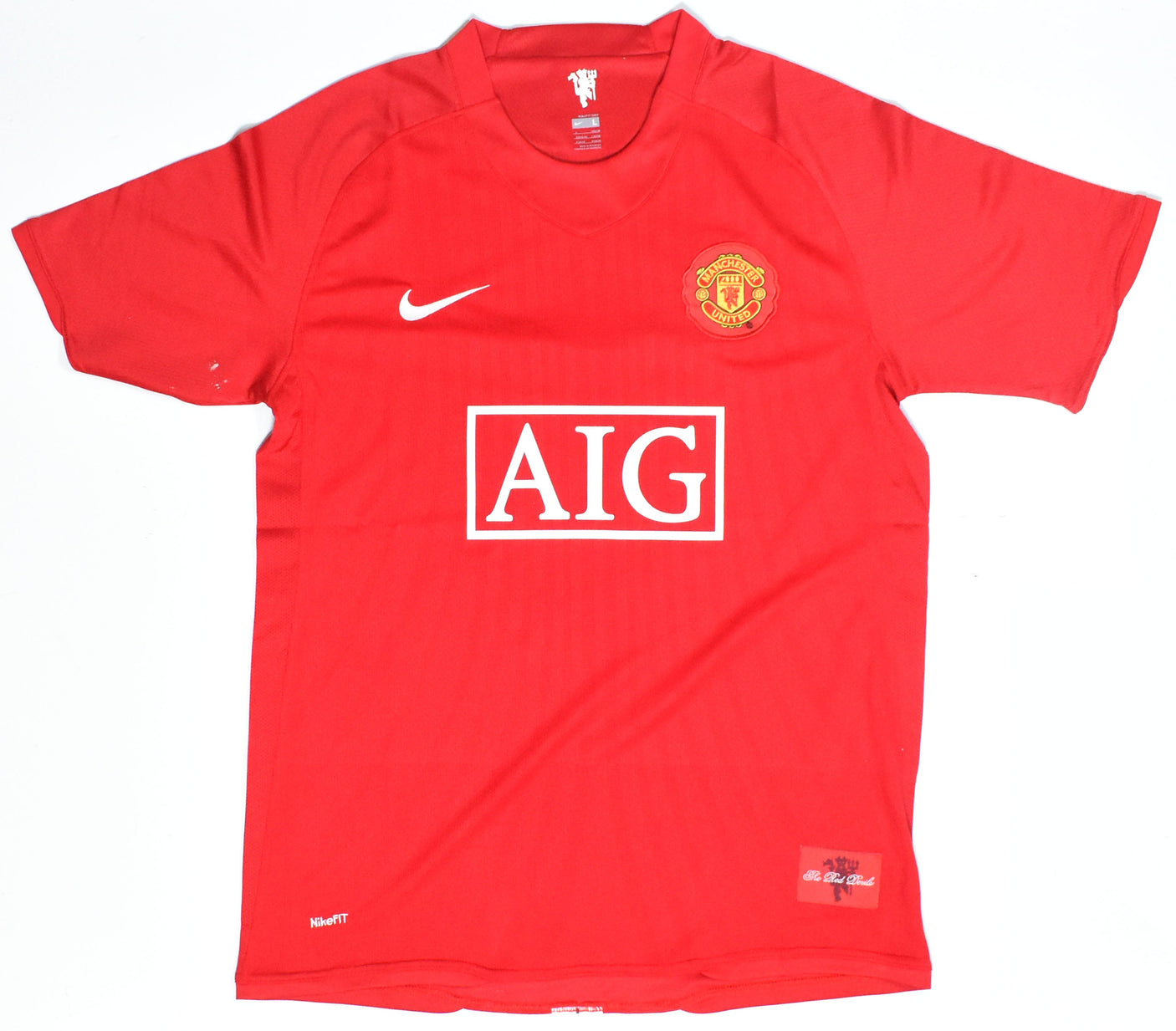 Wayne Rooney Autographed Manchester United Home Soccer Jersey #10 - Beckett Holo
