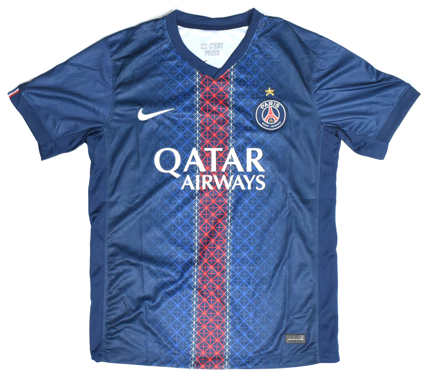 Warren Zaire-Emery Autographed PSG Home Soccer Jersey #33 - Beckett W Holo *M