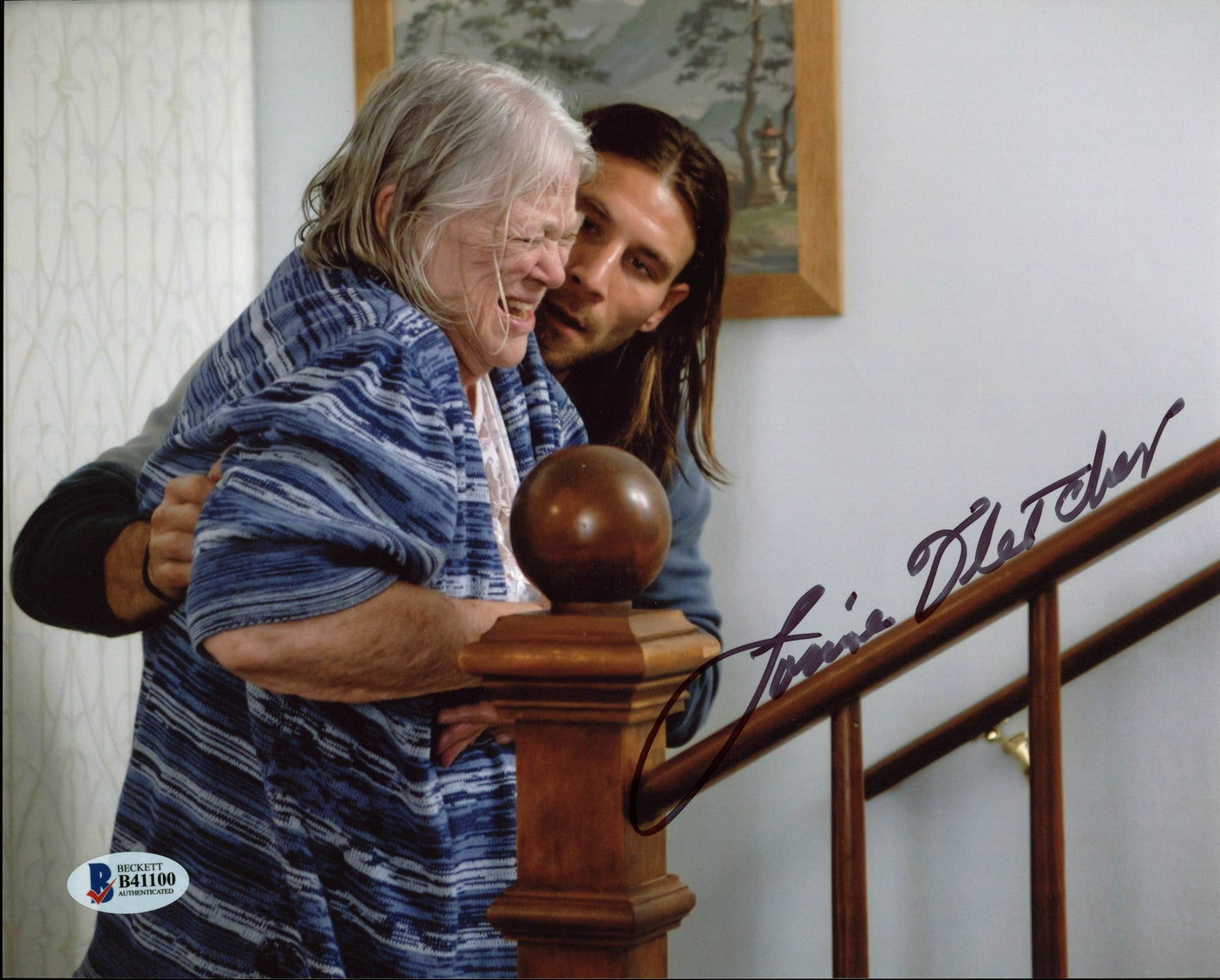 Louise Fletcher Shameless Authentic Signed 8X10 Photo Autographed BAS #B41100