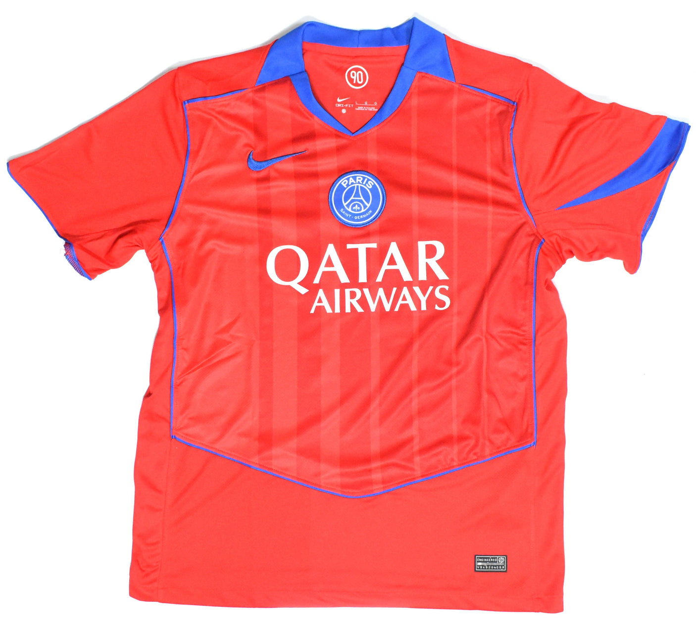 Vitinha Autographed PSG Red Third Soccer Jersey #17 - Beckett W Holo *L