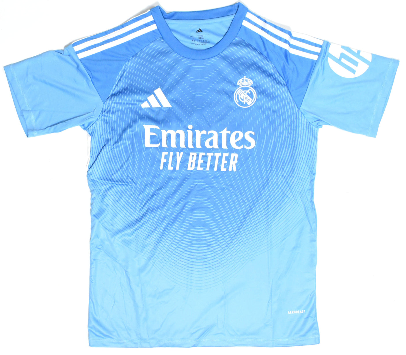 Thibaut Courtois Autographed Real Madrid Home Soccer Jersey #1 Beckett W Holo *L