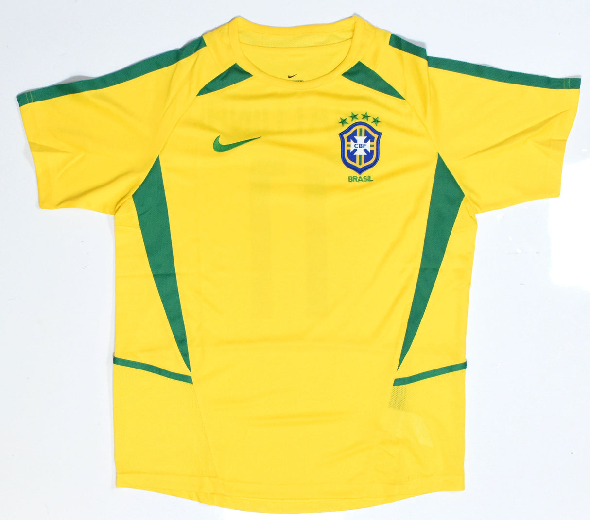 Ronaldinho Autographed Brazil Home Soccer Jersey #11 - Beckett Holo *L