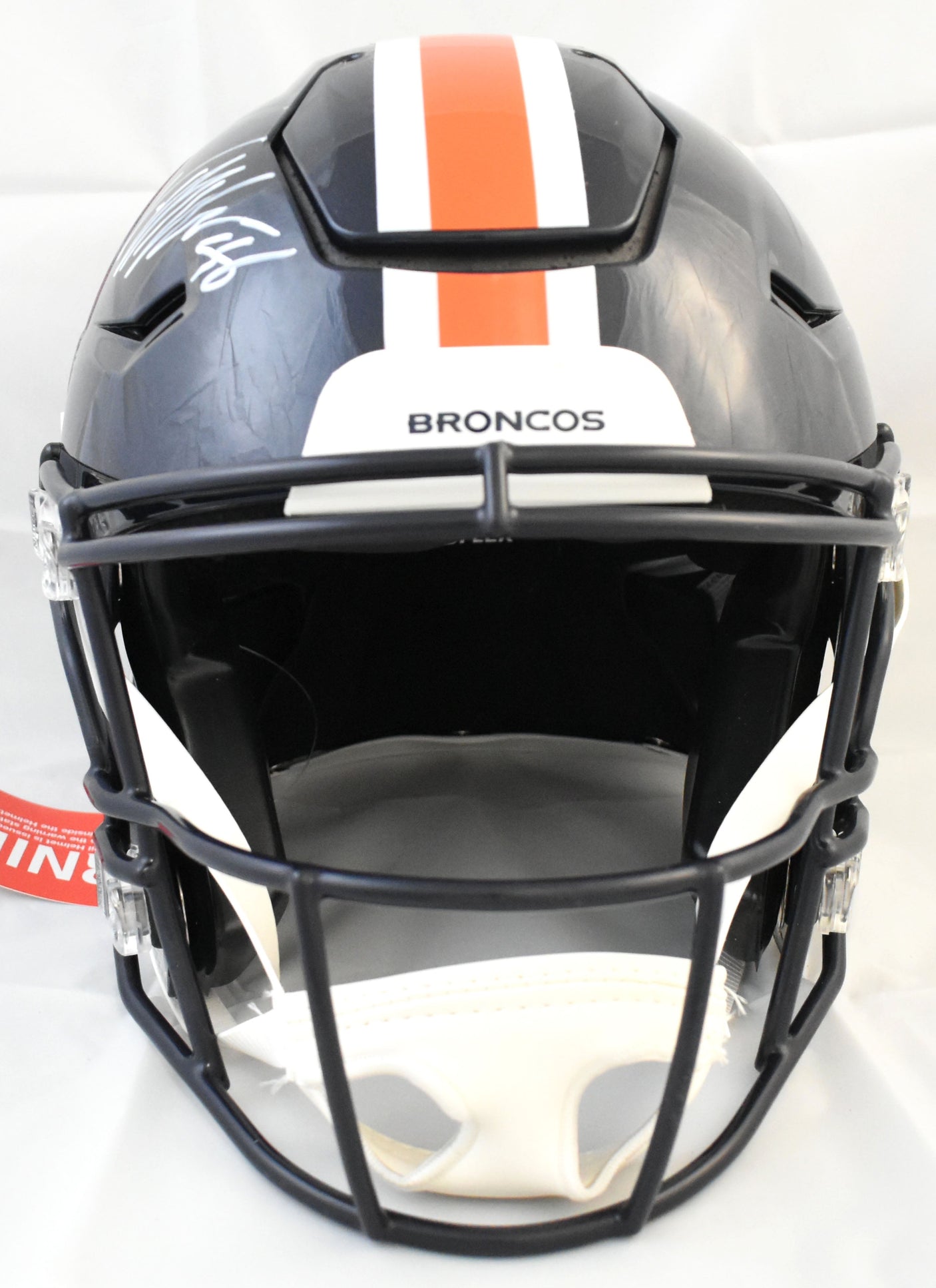 Von Miller Signed Denver Broncos F/S Color Rush Speedflex Helmet Beckett W Holo