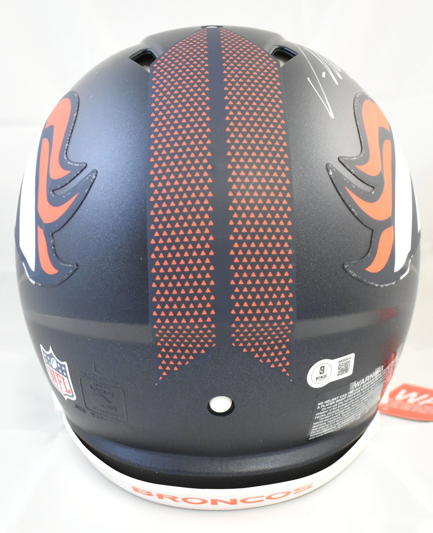 Von Miller Autographed Denver Broncos F/S Speed Authentic Helmet -Beckett W Holo