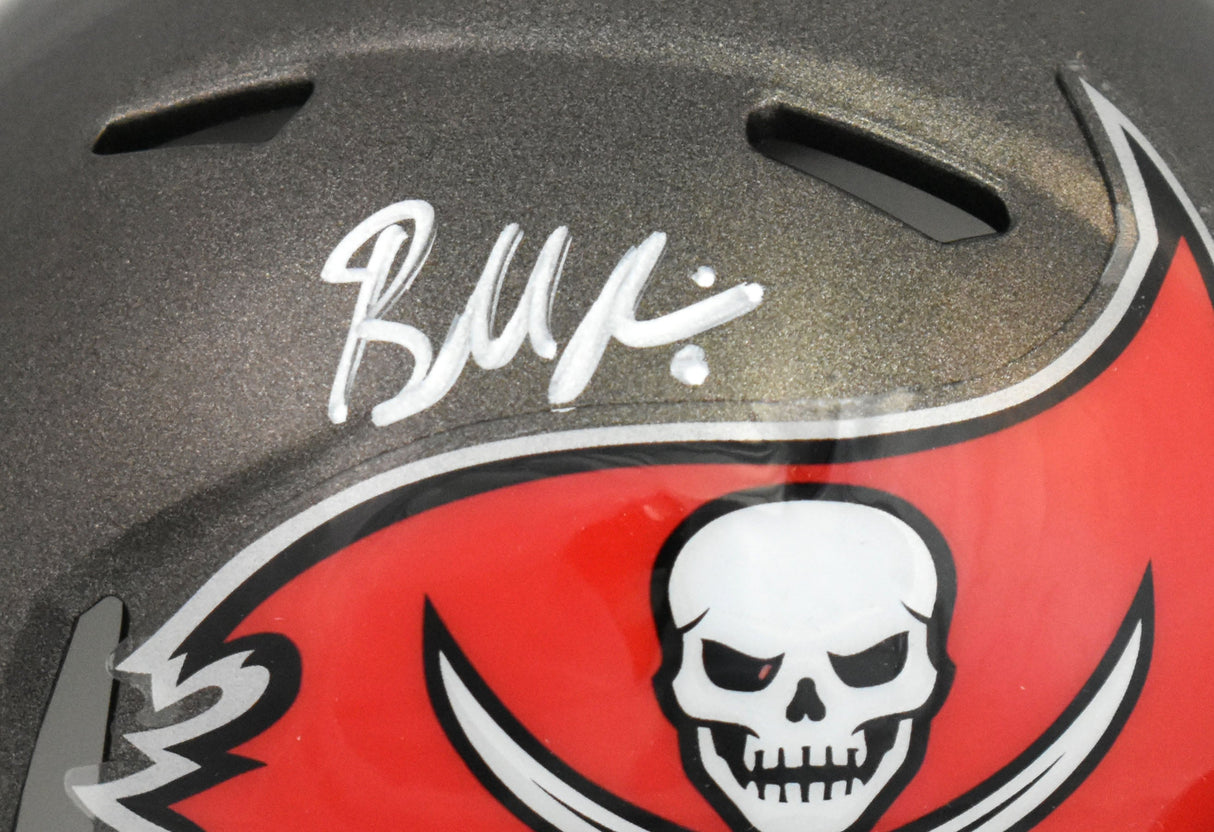 Baker Mayfield Autographed Tampa Bay Buccaneers Speed Mini Helmet - Beckett Holo
