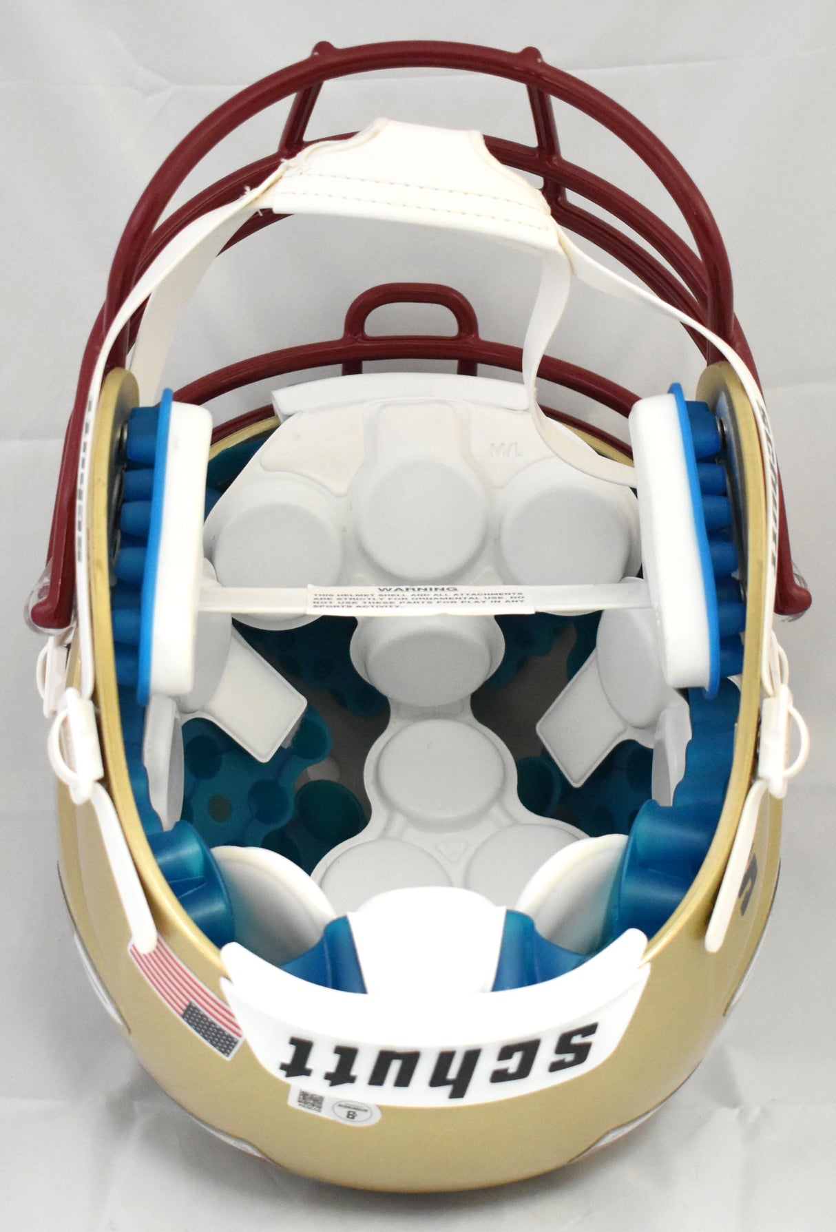 Deion Sanders Autographed Florida State F/S Schutt Authentic Helmet - Beckett
