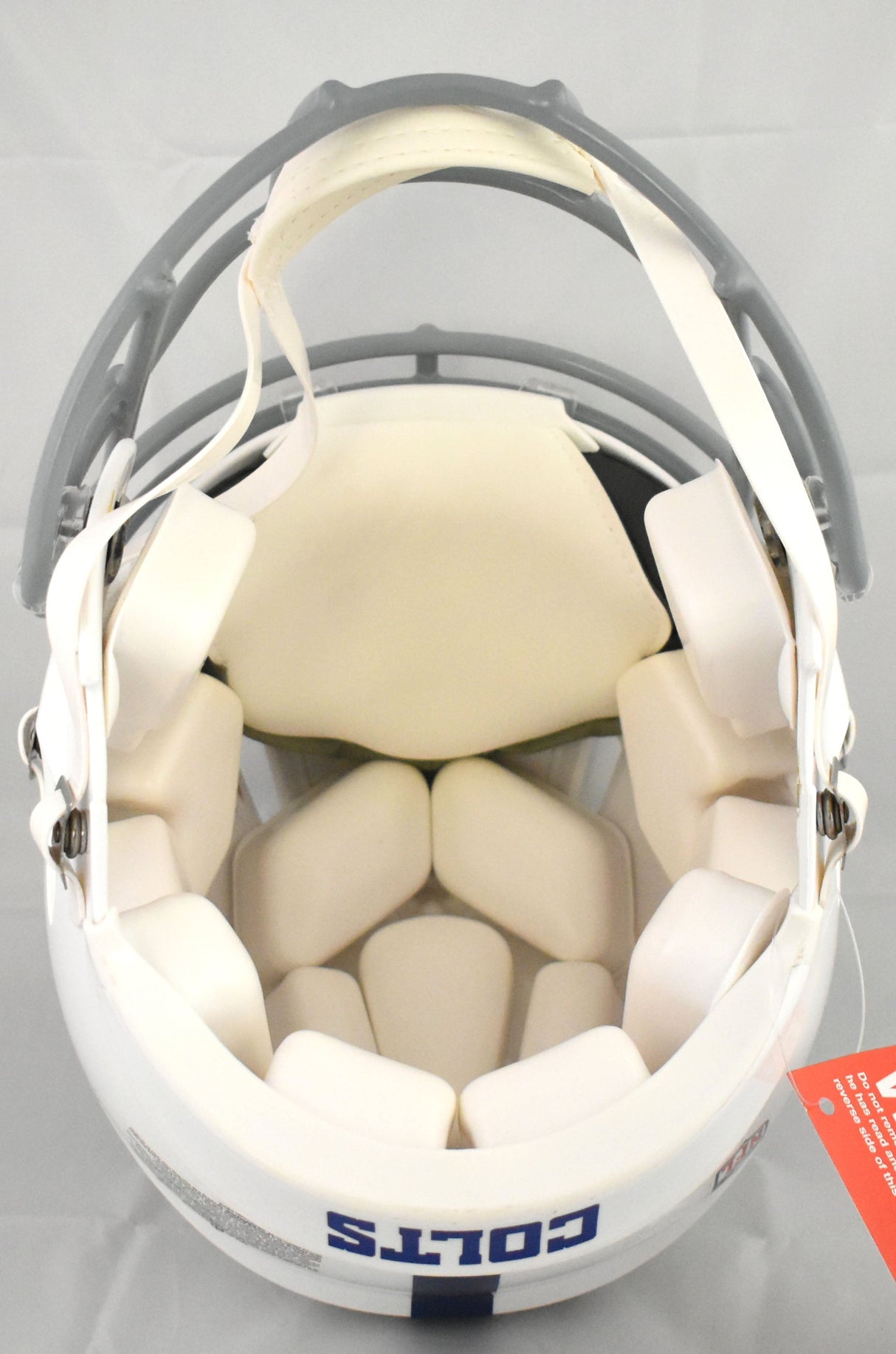 Edgerrin James Autographed Colts F/S Speed Authentic Helmet - Beckett W Holo