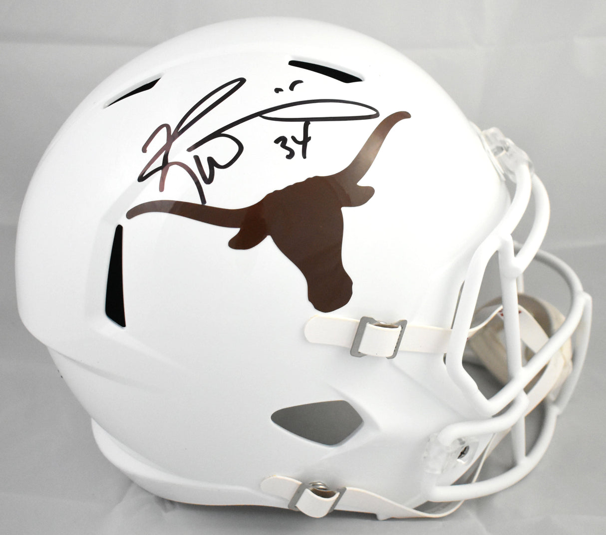 Ricky Williams Autographed Texas Longhorns F/S Speed Helmet - JSA W