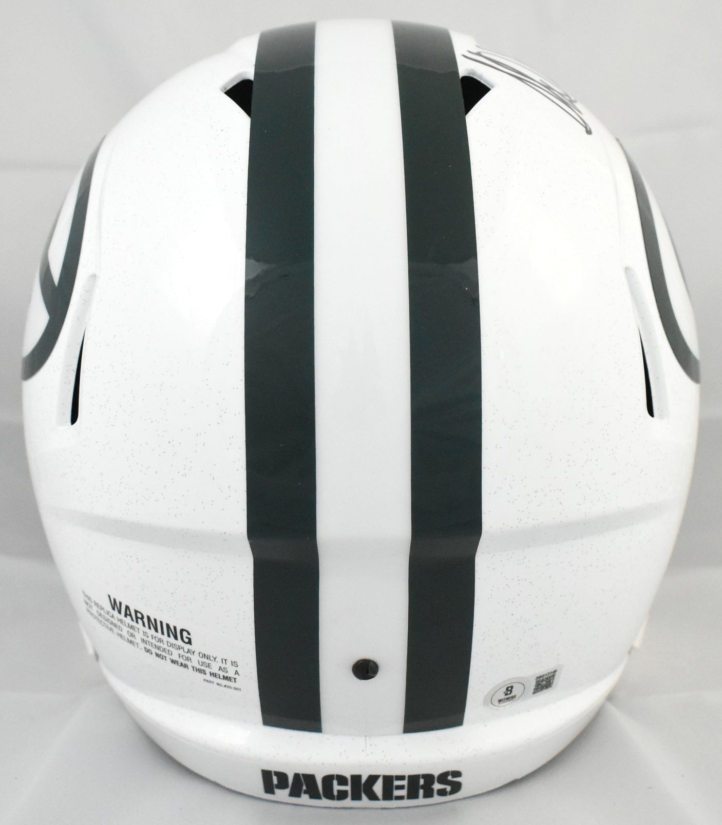 Sterling Sharpe Signed Green Bay Packers F/S Alt 24 Speed Helmet- Beckett W Holo