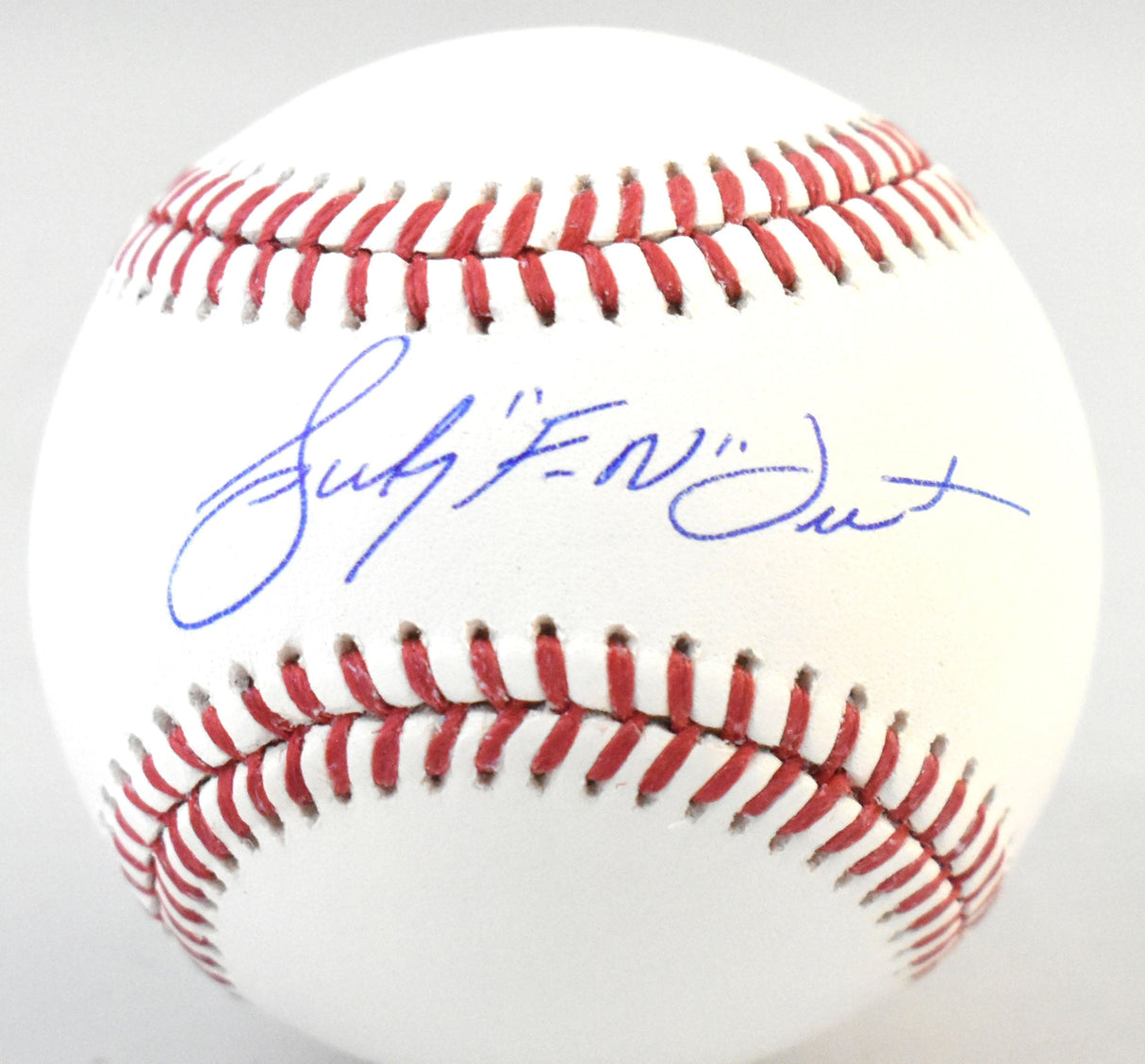 Bucky Dent Autographed Rawlings OML Baseball "F-N" - Beckett W Hologram *Blue