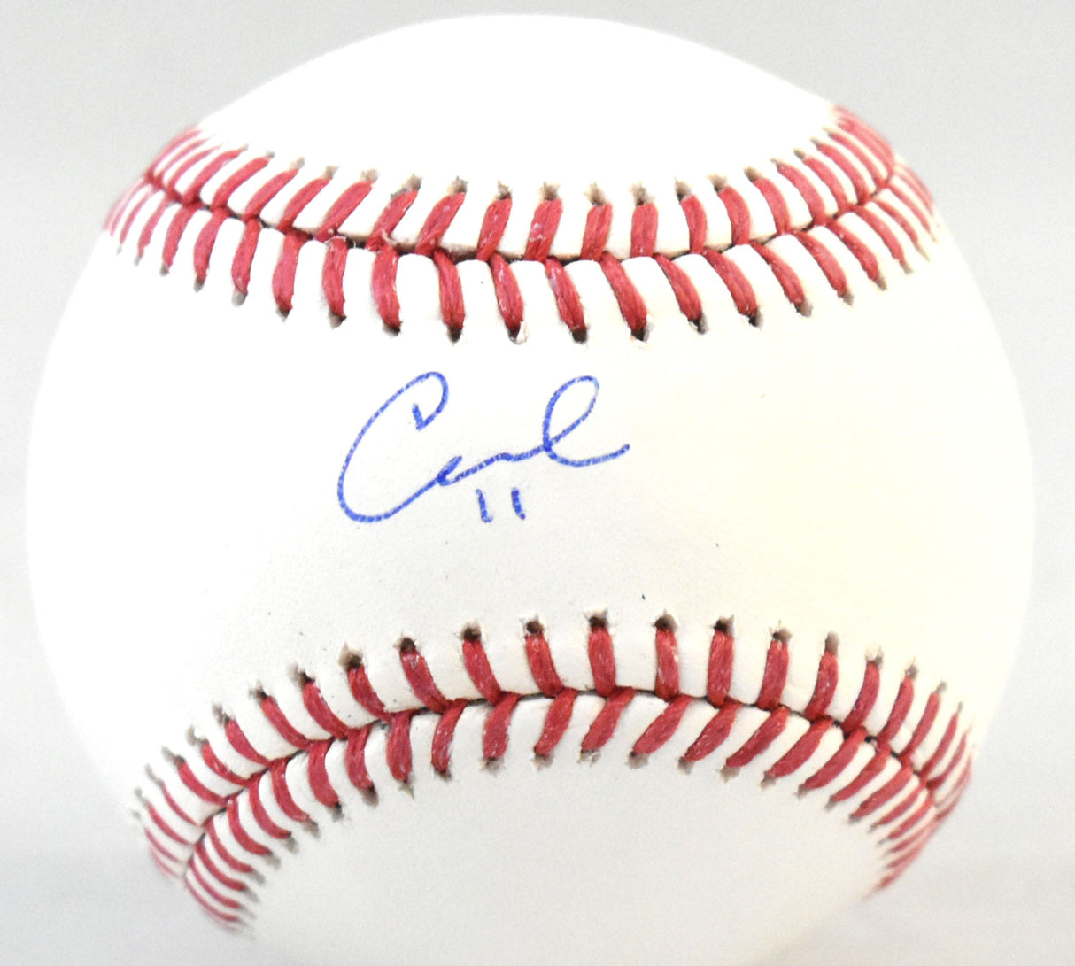 Chuck Knoblauch Autographed Rawlings OML Baseball - Beckett W Hologram *Blue