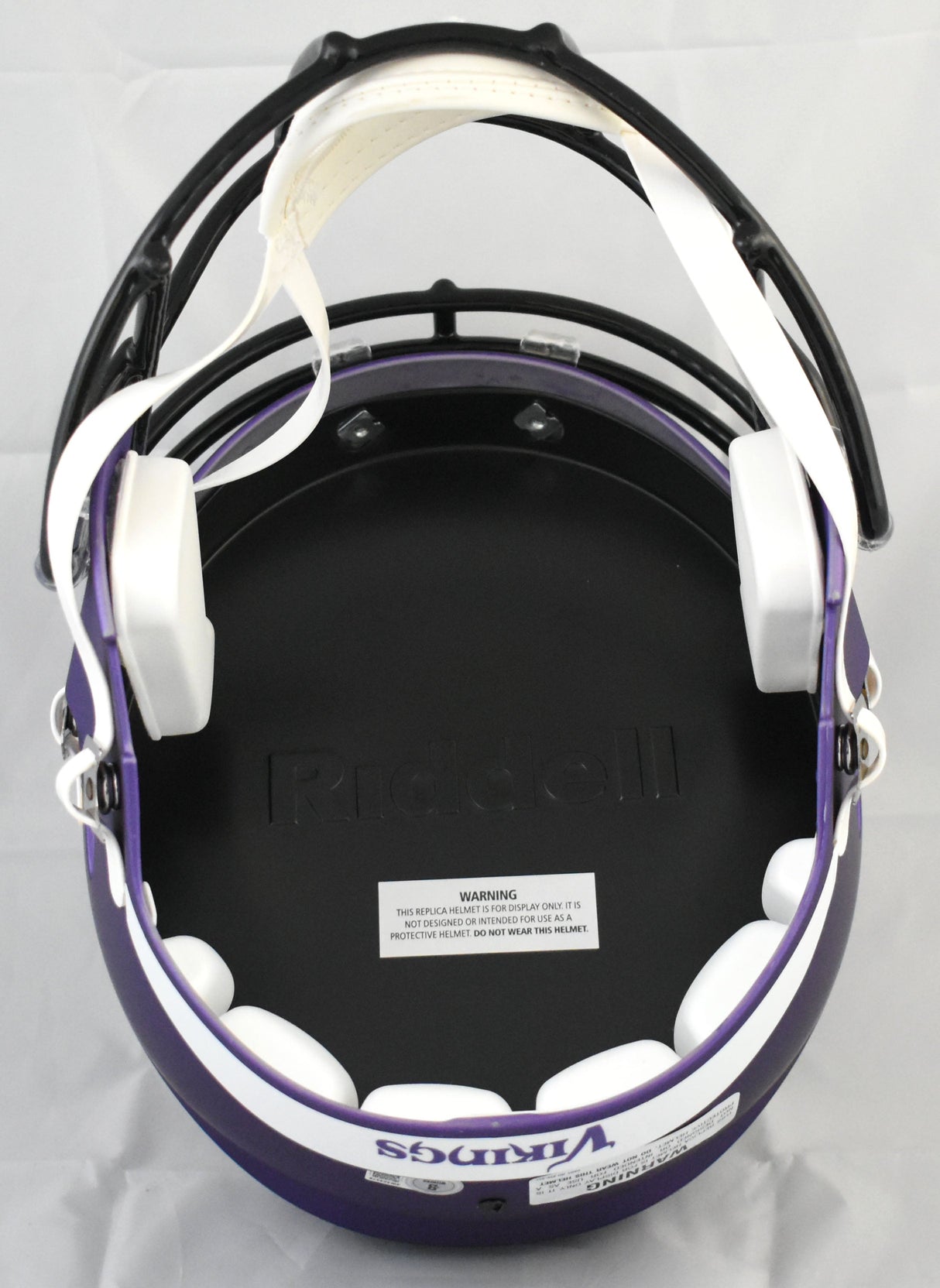 Aaron Jones Autographed Minnesota Vikings F/S Speed Helmet - Beckett W Hologram